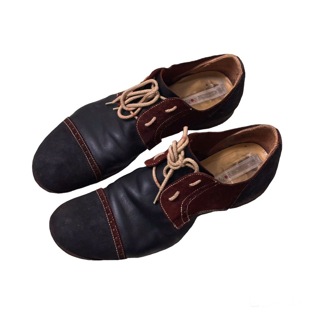 Japanese Brand Koji Kuga 90's Laced Derby Shoes | Grailed
