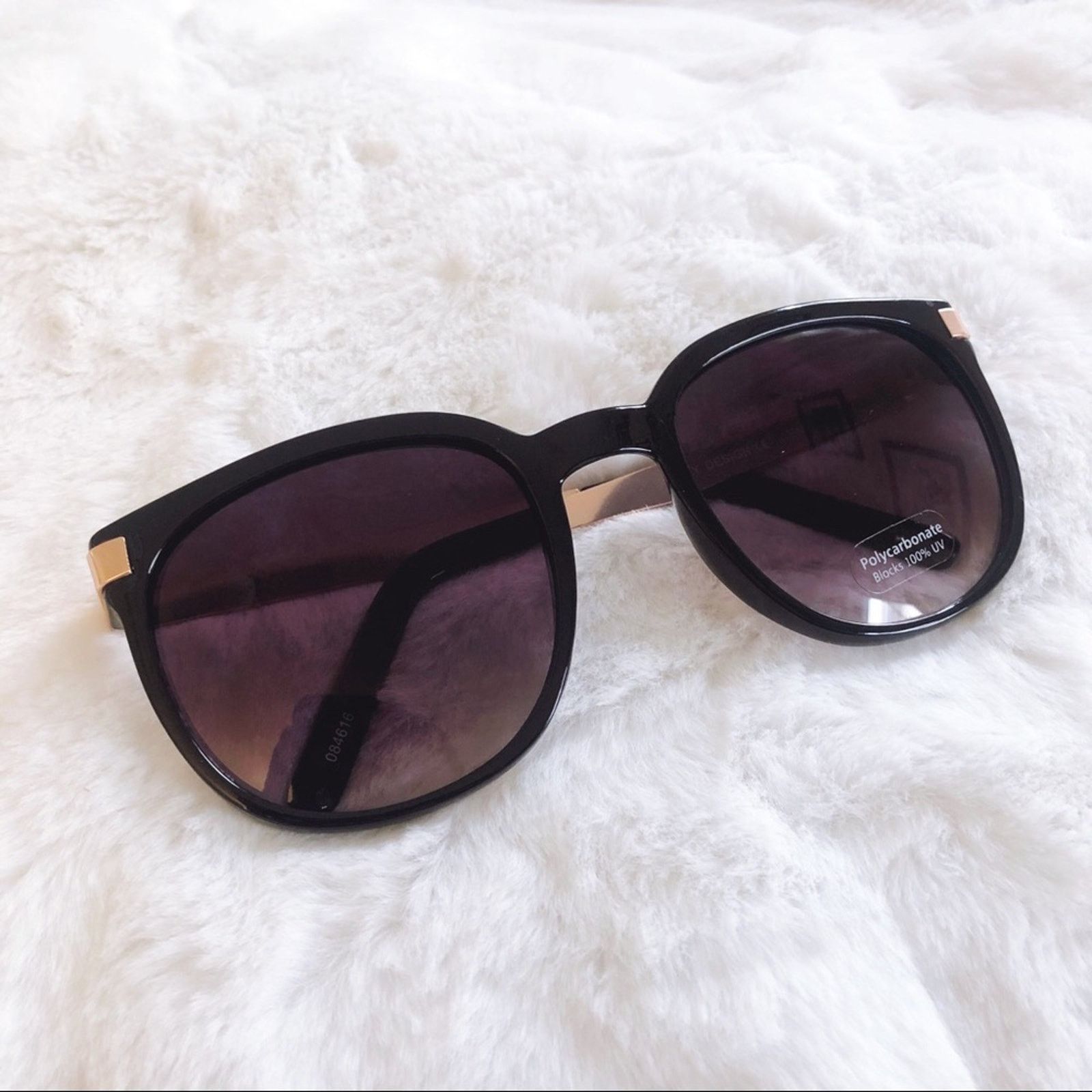 Other Isabel Black Round Fashion Sunglasses Size ONE SIZE - 3 Thumbnail