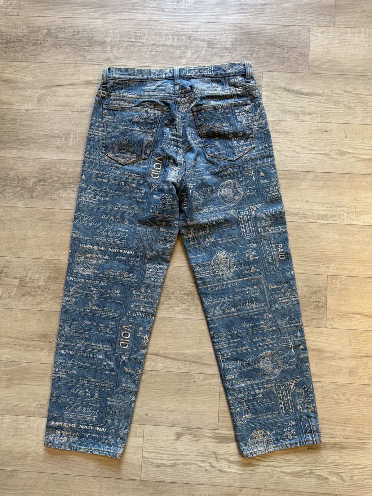 Supreme Supreme embroidered checks denim size 32 Size US 32 / EU 48 - 7 Thumbnail