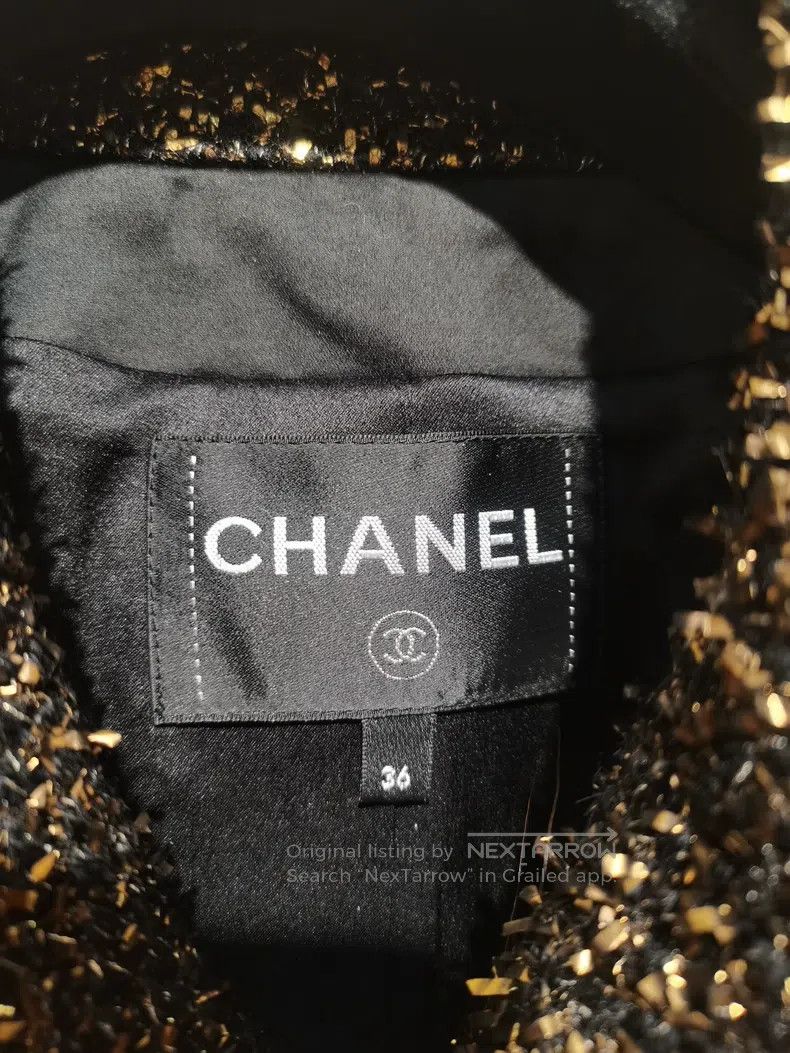 Chanel Chanel Egyptian series black and gold coat Size XS / US 0-2 / IT 36-38 - 4 Thumbnail
