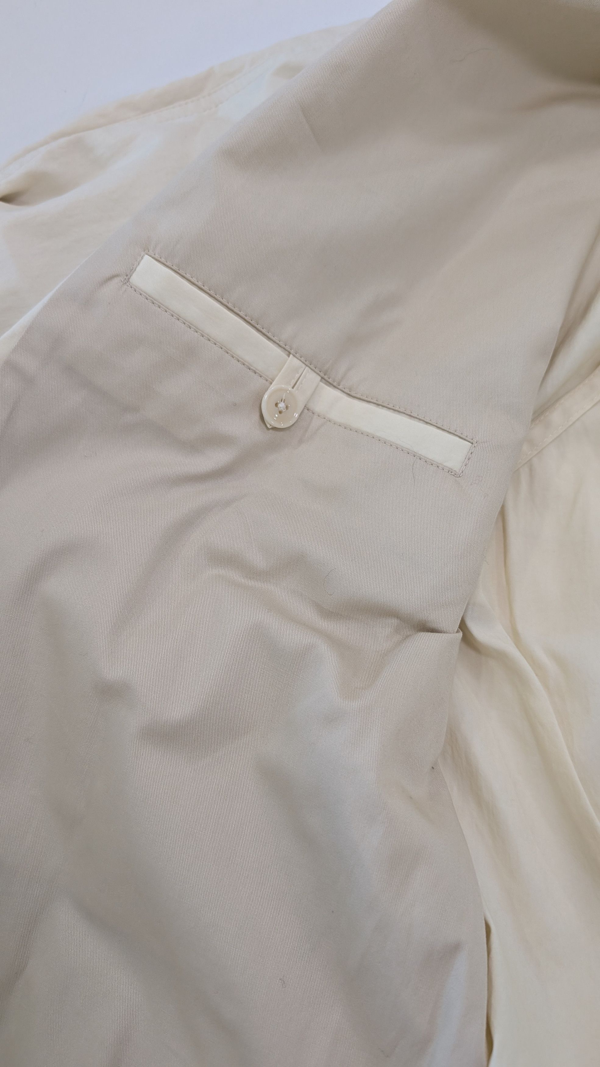 Lemaire Lemaire Creamy White Zipped Technical Blouson - Size LARGE Size US L / EU 52-54 / 3 - 9 Thumbnail