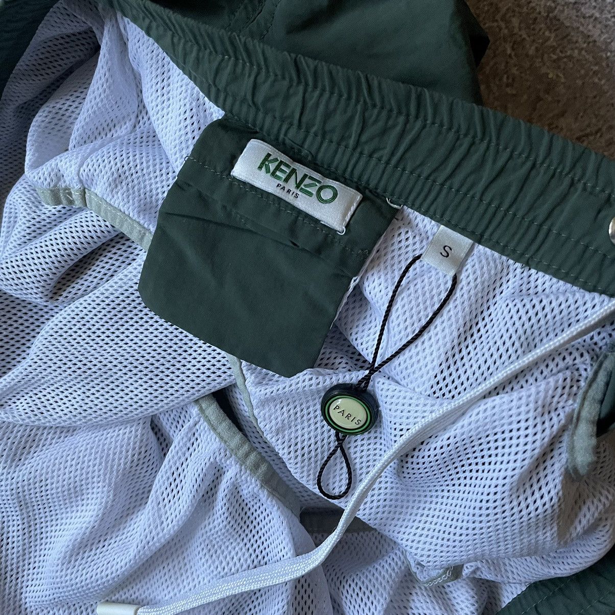 Vintage Vintage Y2K Kenzo Baggy Cargo Shorts Streetwear Green 31 Size US 31 - 6 Thumbnail