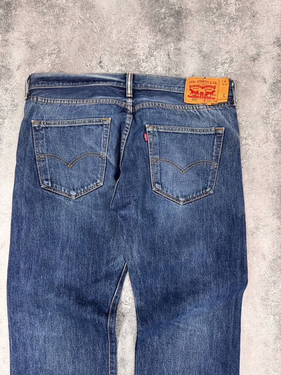 Levi's Levis 501 Vintage Blue Denim Pants Jeans Size US 36 / EU 52 - 4 Thumbnail