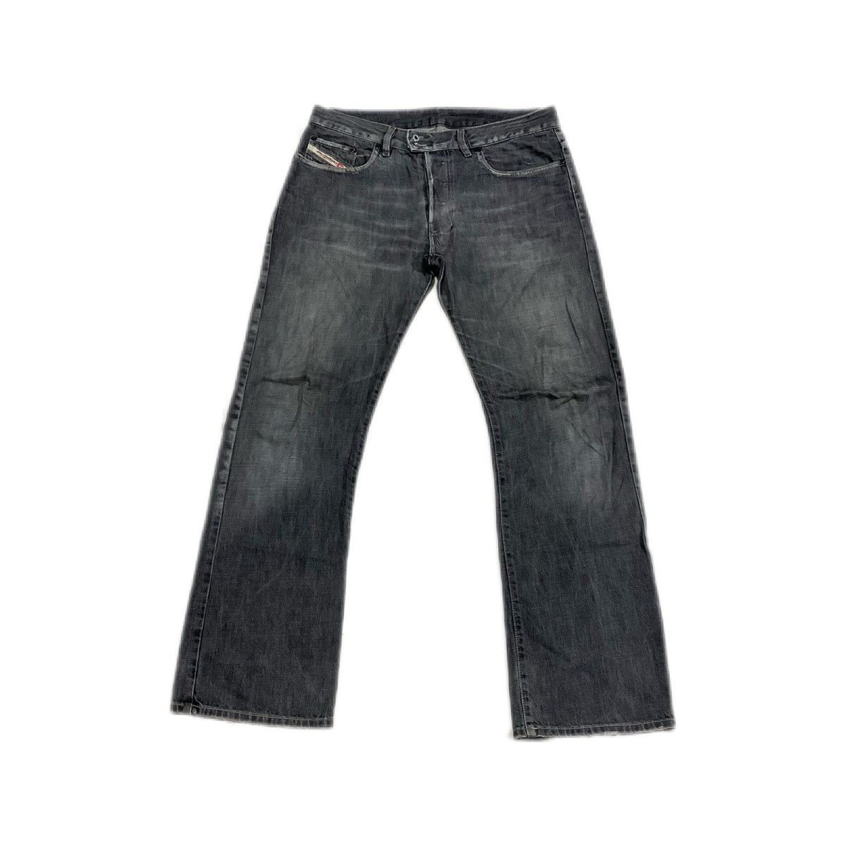 🔥Sick Y2K Diesel Black Denim Faded Rabox