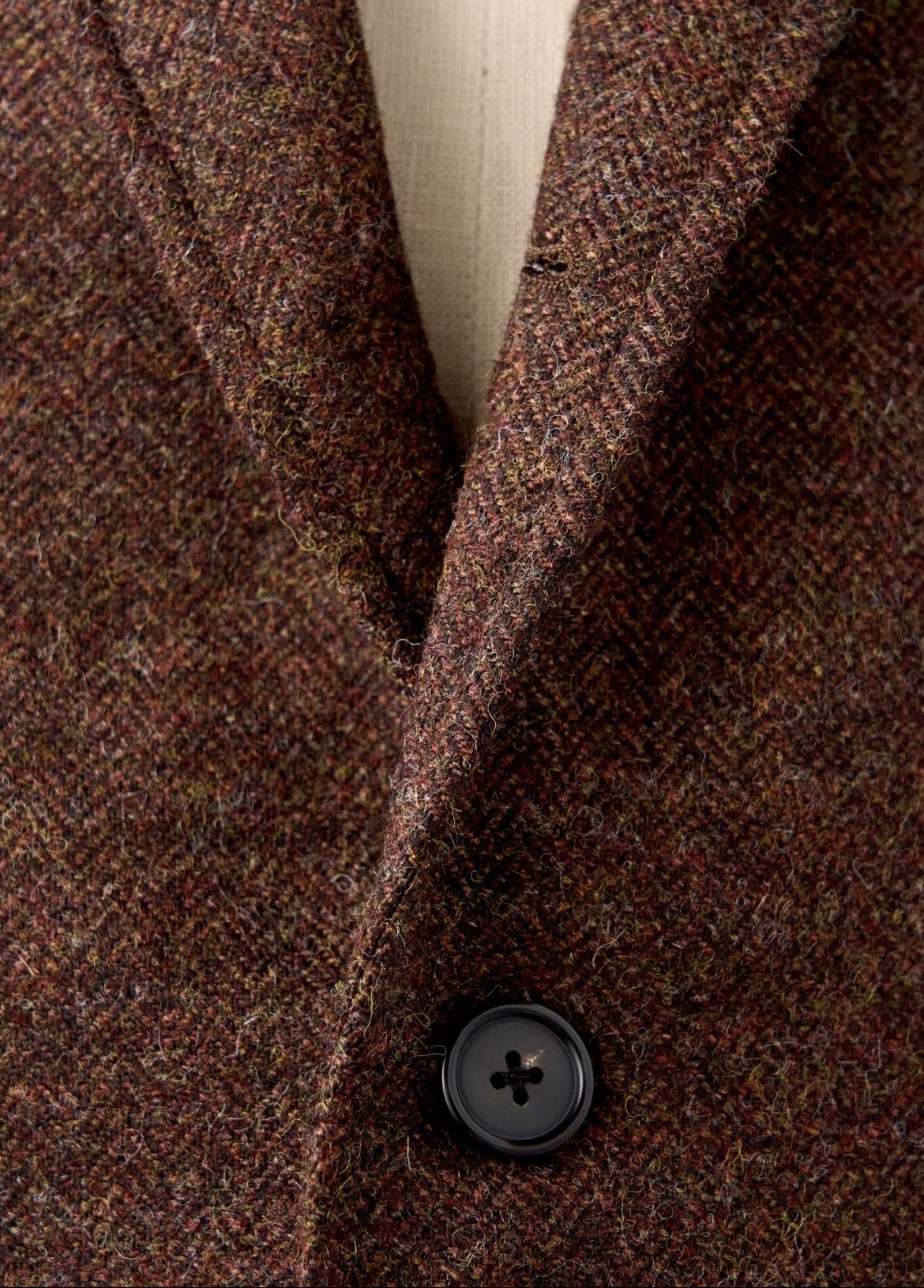 American Trench American Trench Herringbone Tweed Blazer Size 46R - 3 Thumbnail