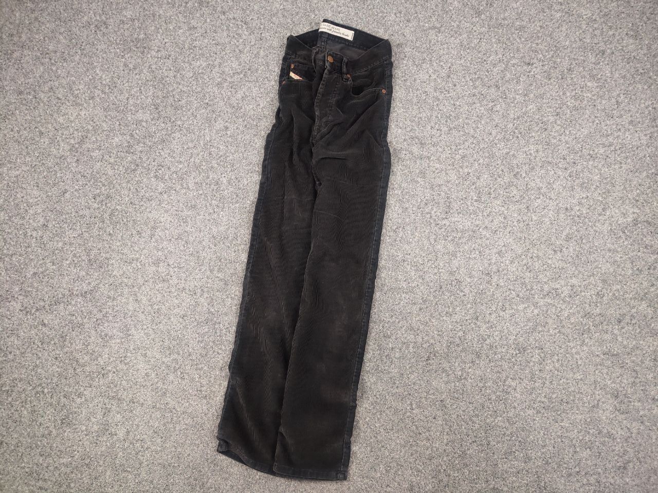 Diesel Vintage Diesel 90's Dark Gray Corduroy Trouser Pants Size US 30 / EU 46 - 3 Thumbnail