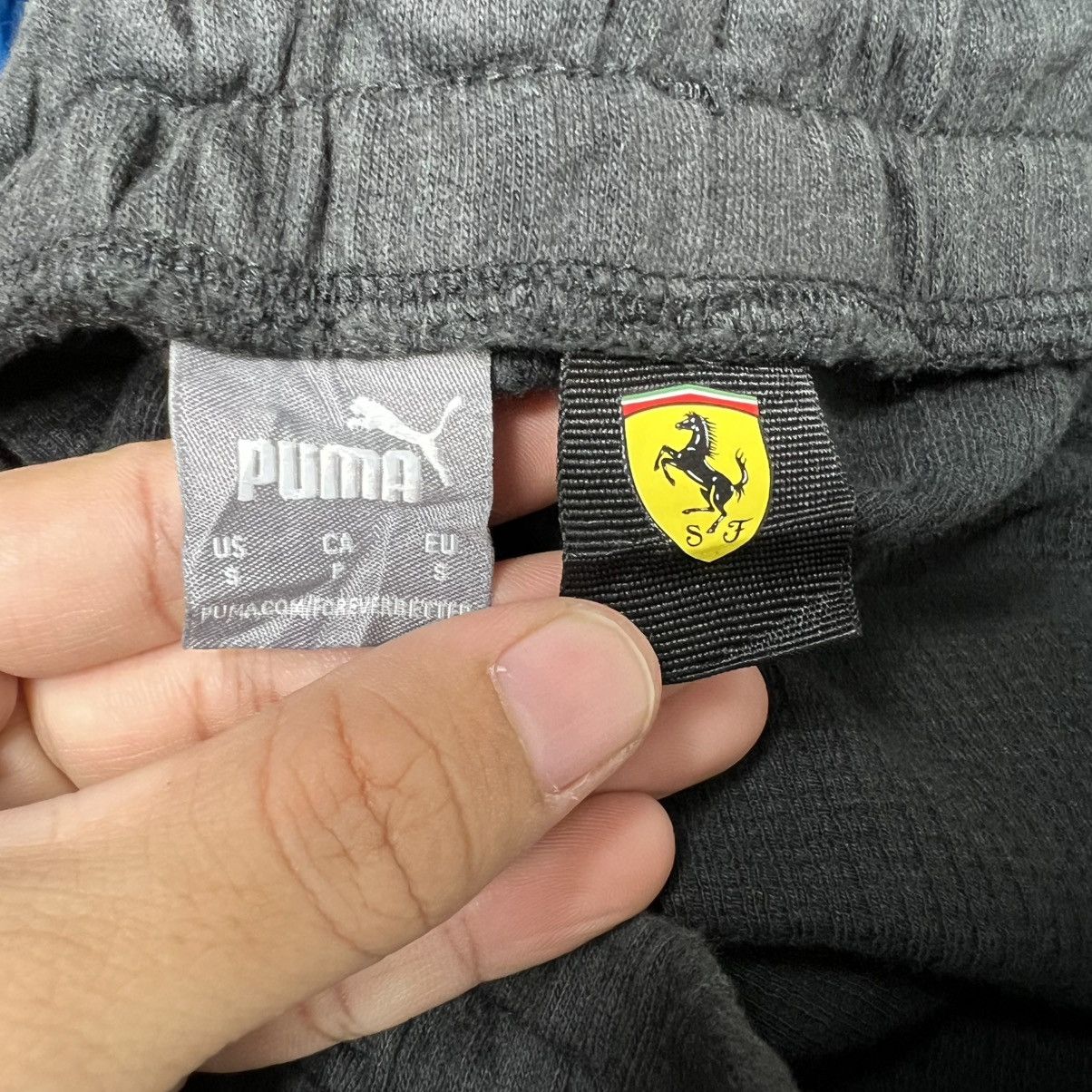 Ferrari × Puma PUMA X FERRARI Cotton Track Pant #4265-C194 Size US 26 / EU 42 - 9 Thumbnail