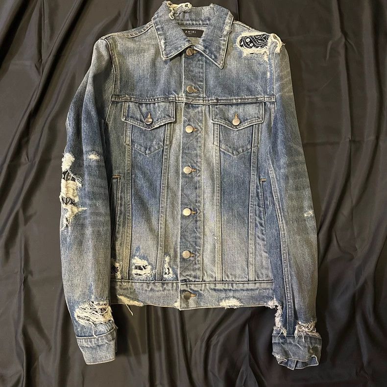 Amiri Amiri Cashew flower jacket 2501-Nextarrow Size US S / EU 44-46 / 1 - 1 Thumbnail