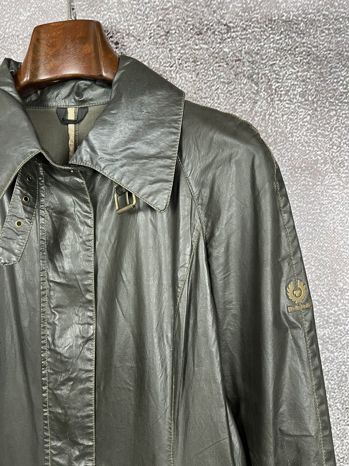 Belstaff Belstaff Black Prince Waxed Coat belted archive vintage Size M / US 6-8 / IT 42-44 - 6 Thumbnail