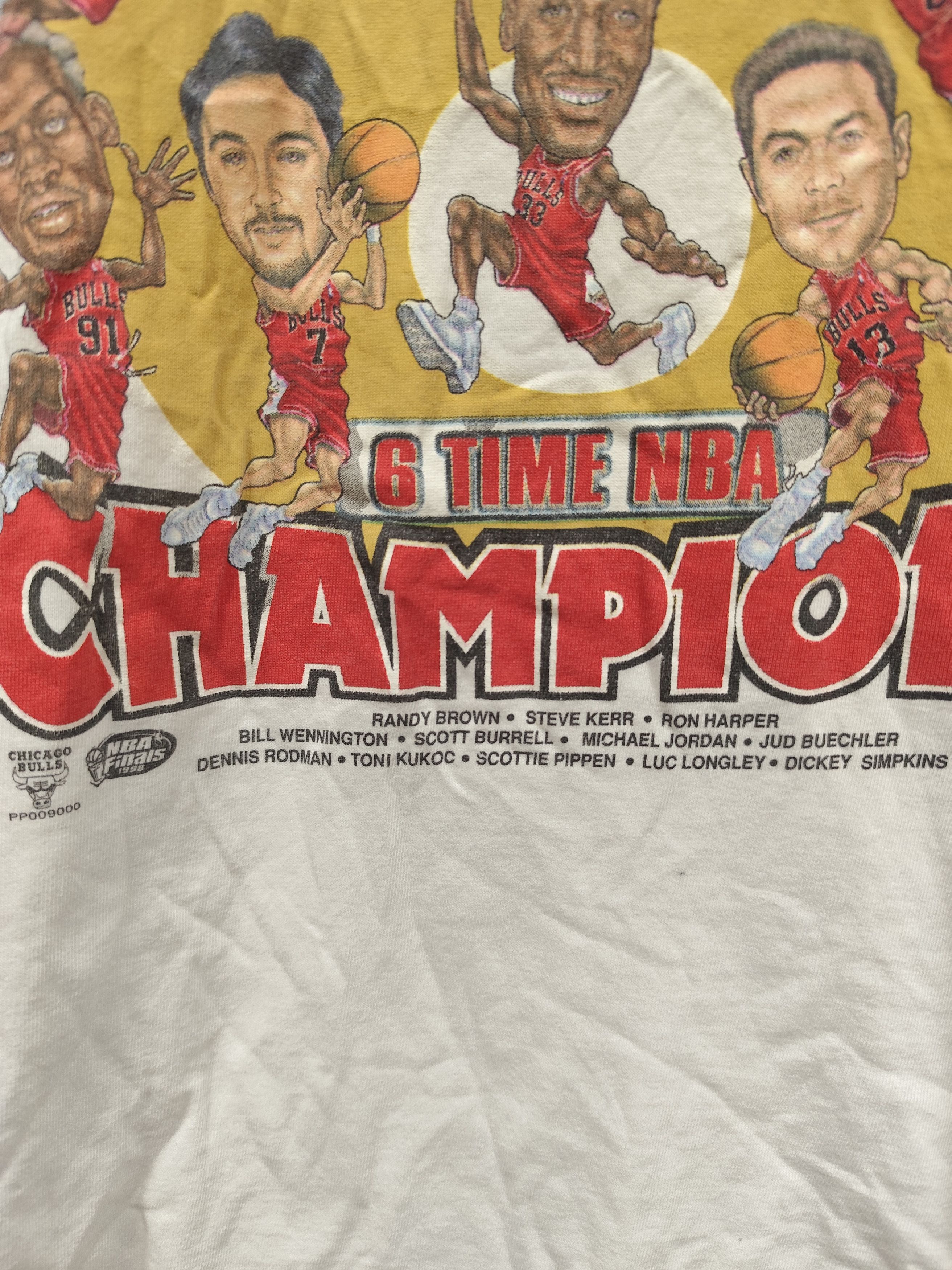NBA Vintage NBA Finals 1998 Champions Tee Size US M / EU 48-50 / 2 - 2 Thumbnail