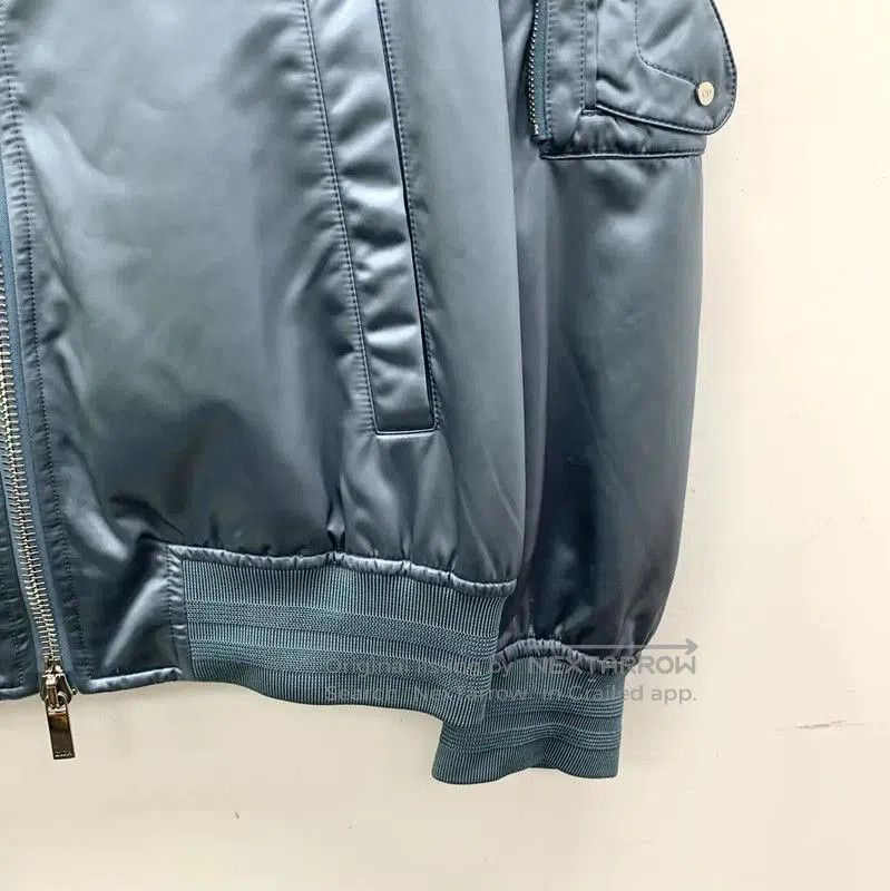 Dior Dior Men's Blue Nylon Bomber Jacket . Size US M / EU 48-50 / 2 - 3 Thumbnail