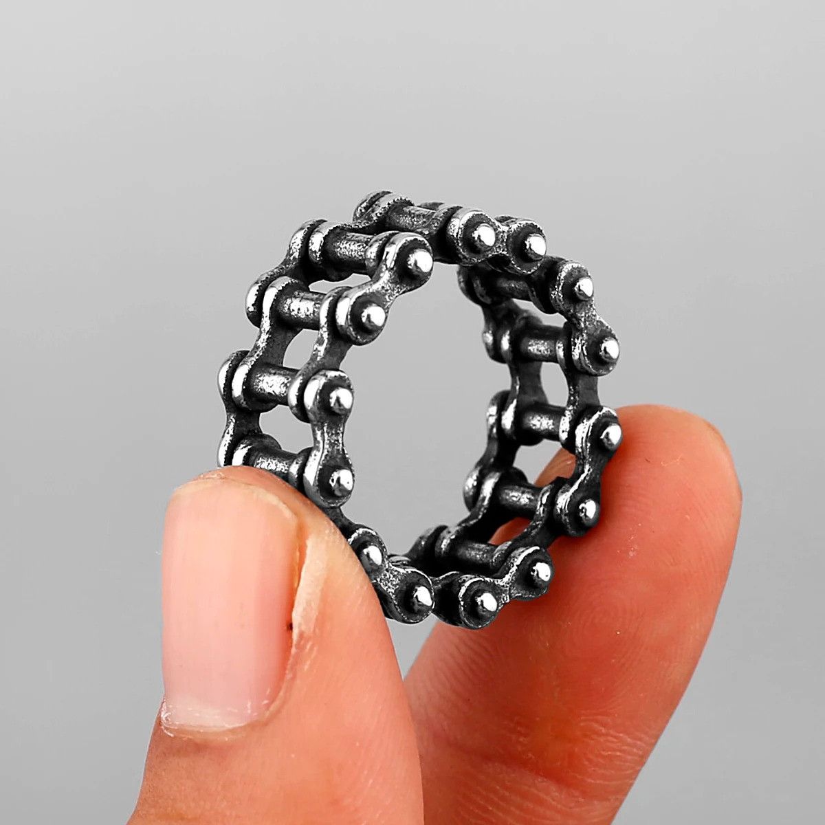 Vintage Motorcycle Car Chain Ring Size 44 - 1 Thumbnail