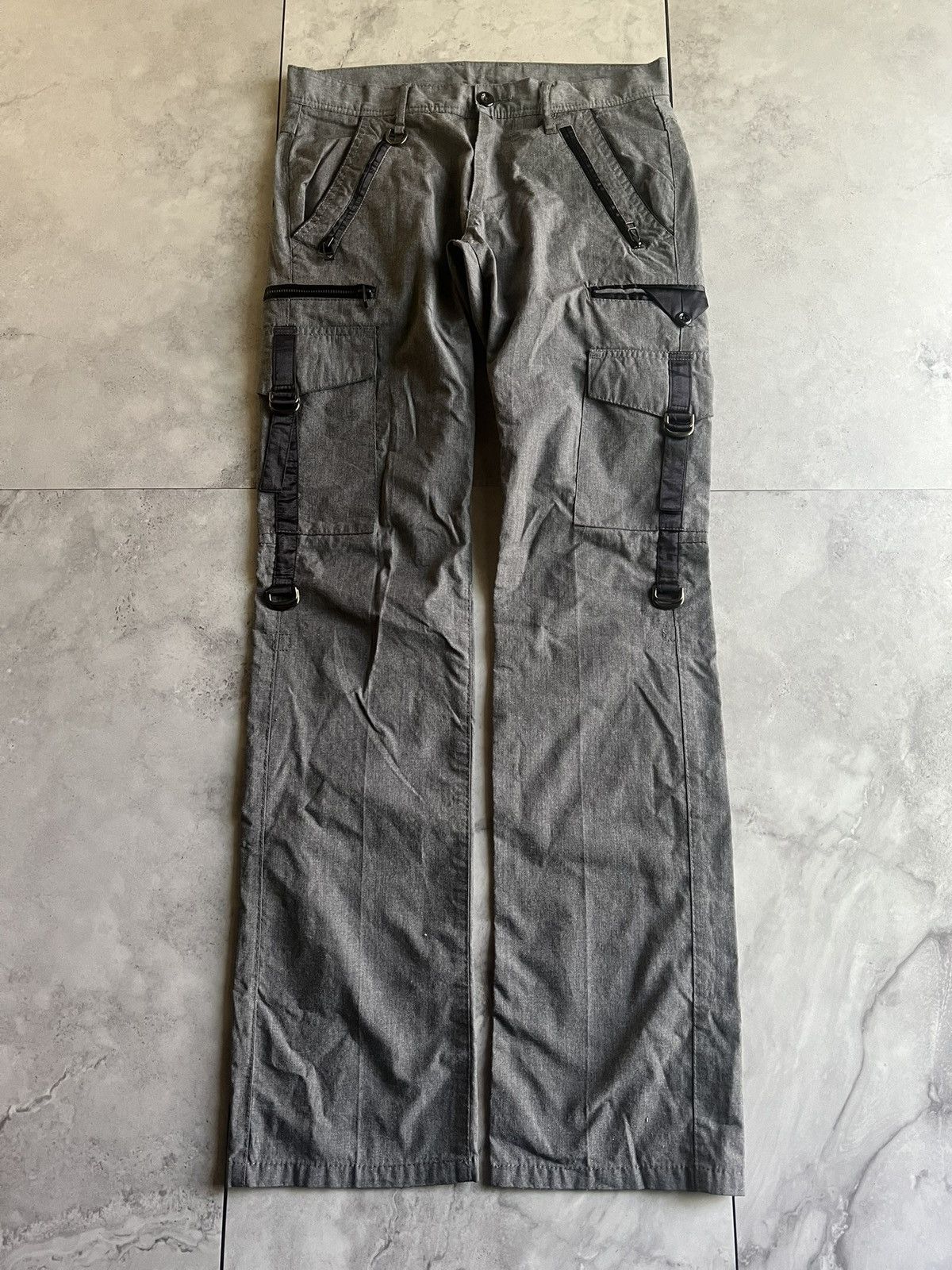 Schlussel SICKS!!??FLARE/BOOTCUT SCHLUSSEL MULTIPOCKET BONDAGE 