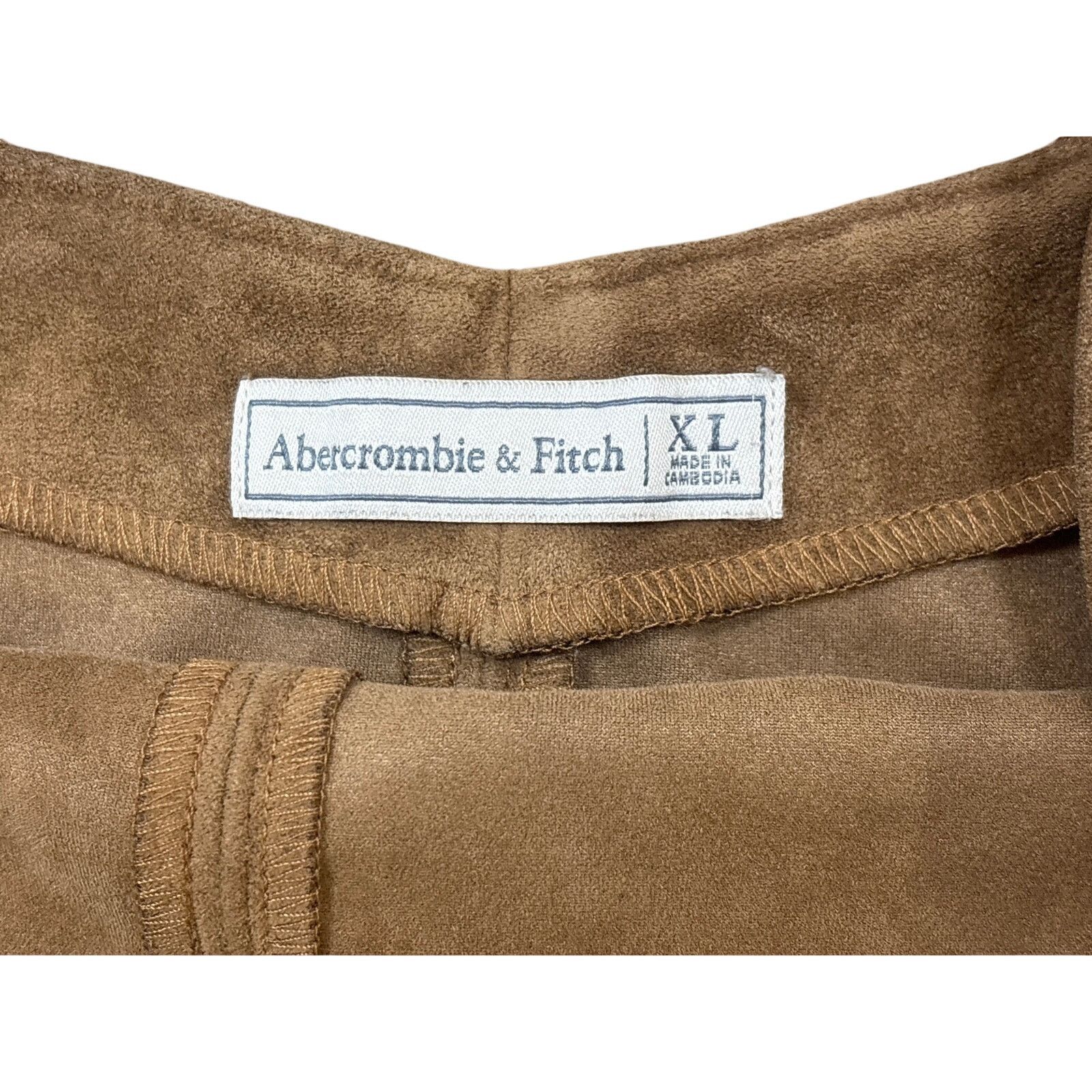 Abercrombie & Fitch Abercrombie and fitch faux suede boho Jumper dress XL Size XL / US 12-14 / IT 48-50 - 2 Thumbnail