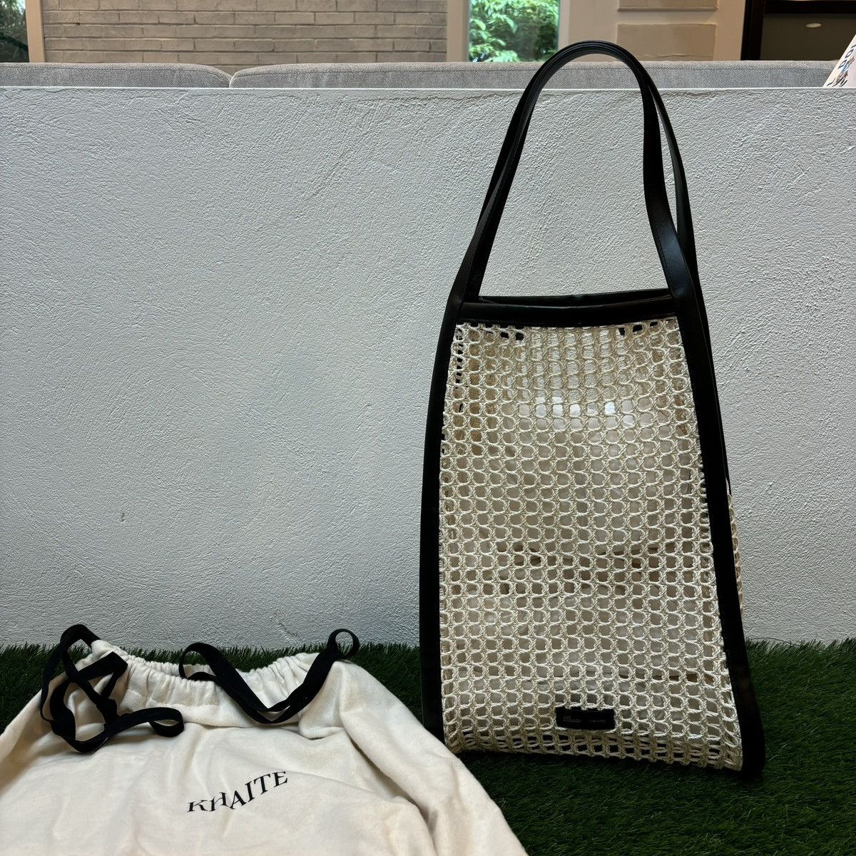 KHAITE Khaite All June Woven Tote Bag Size ONE SIZE - 6 Thumbnail