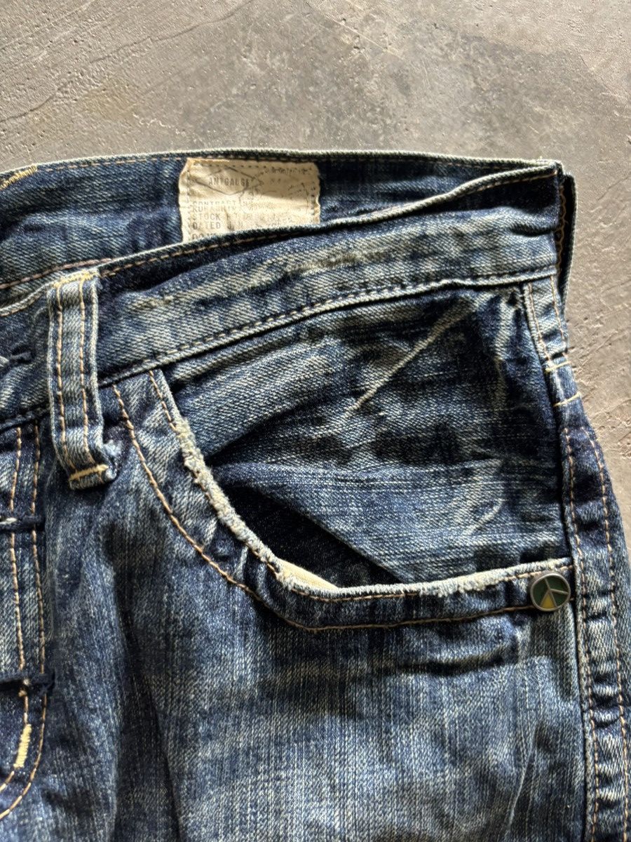 Hysteric Glamour × Japanese Brand twist style antgauge japanese jeans super sick backpocket Size US 31 - 8 Thumbnail