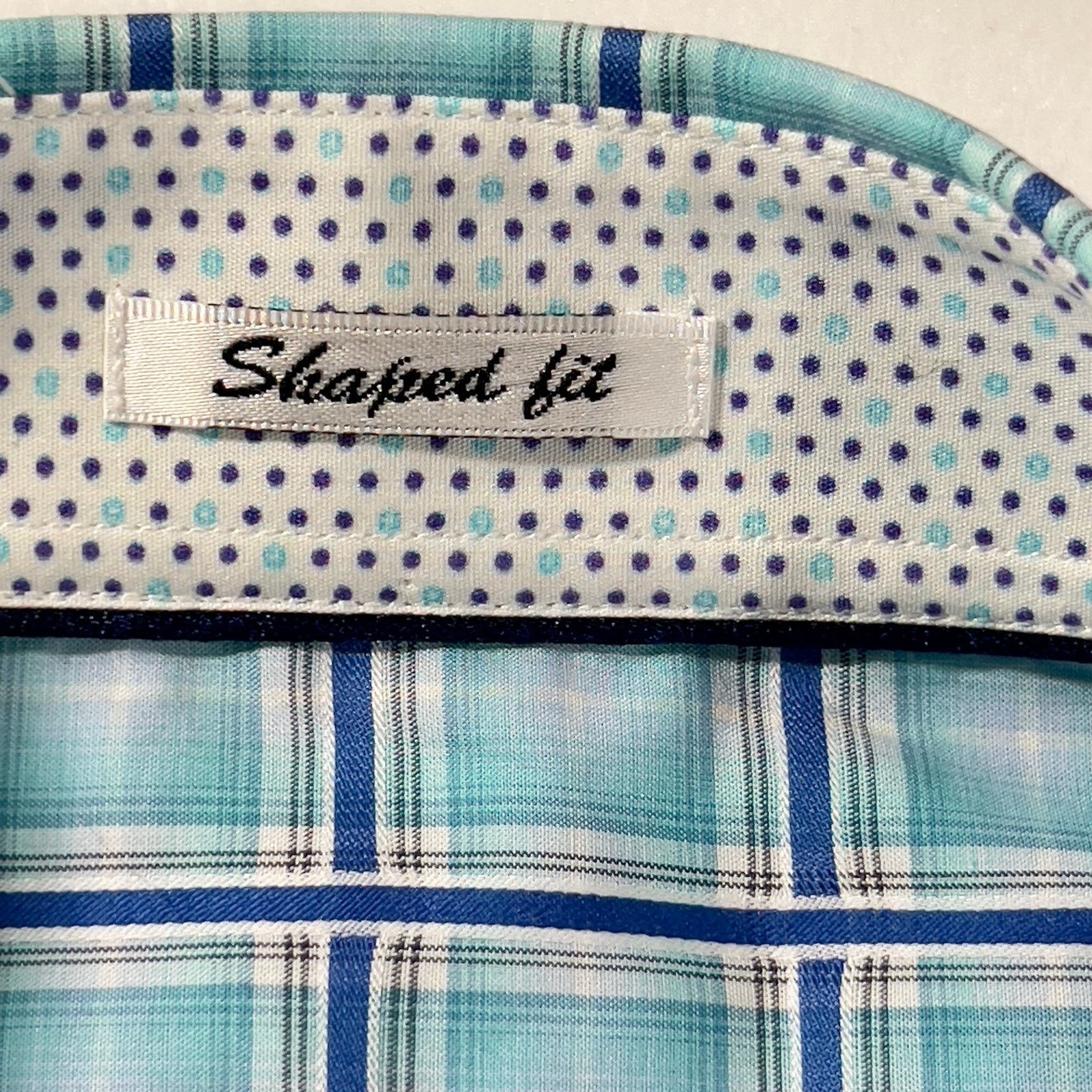 BUGATCHI Bugatchi Uomo Button Shirt XXL ** Shaped Fit ** Flex Cuffs Size US XXL / EU 58 / 5 - 4 Thumbnail