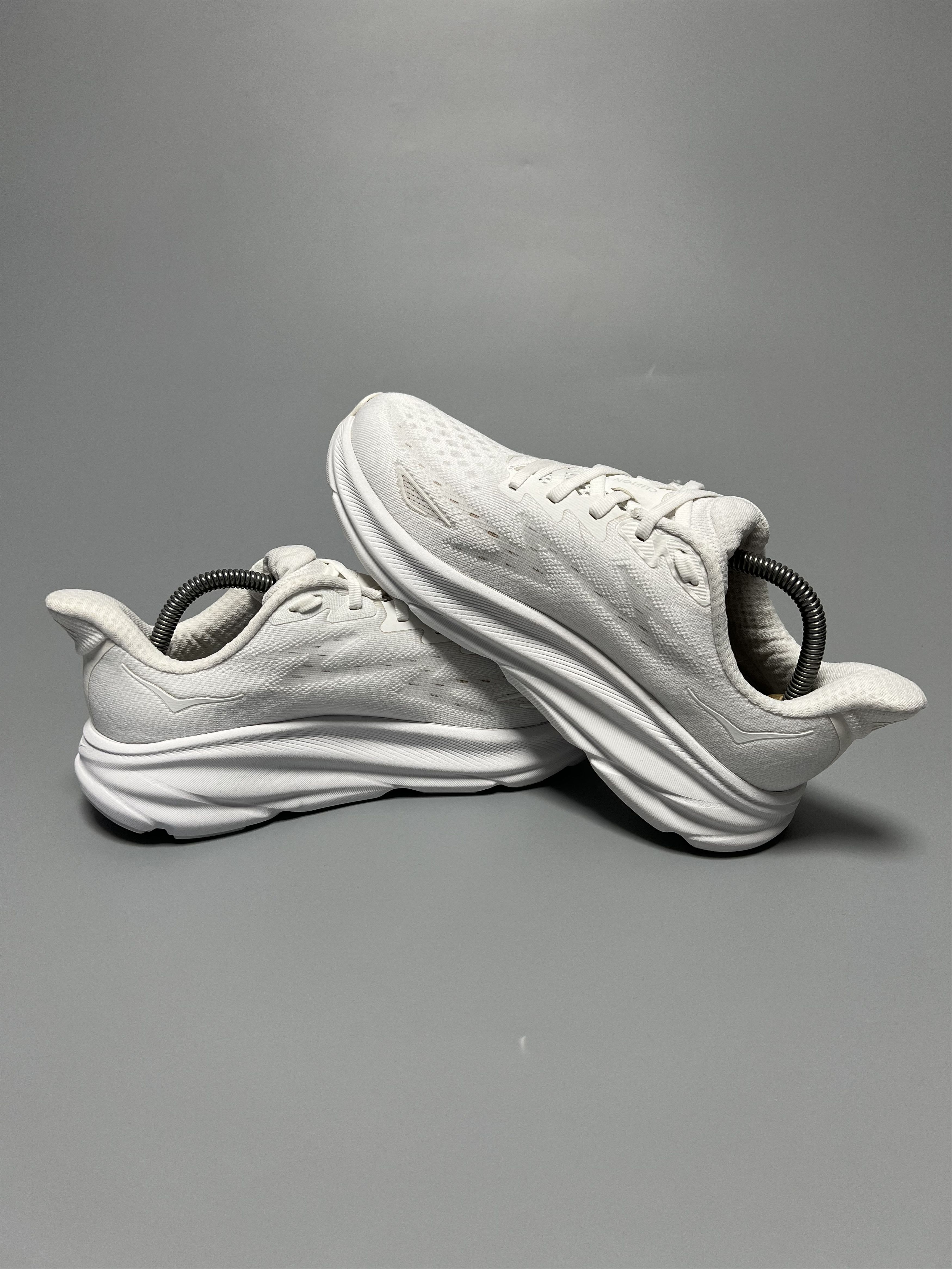 Hoka 7.5D Hoka One One Clifton 9 Wide Running Shoes Walking Gym Size US 7.5 / IT 37.5 - 5 Thumbnail