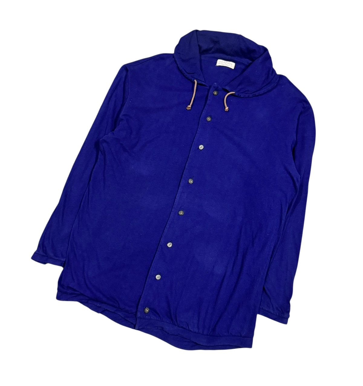 45rpm Vtg🔥45Rpm Indigo Shawl Sailor Navy Buttoned Jacket Size US L / EU 52-54 / 3 - 6 Thumbnail