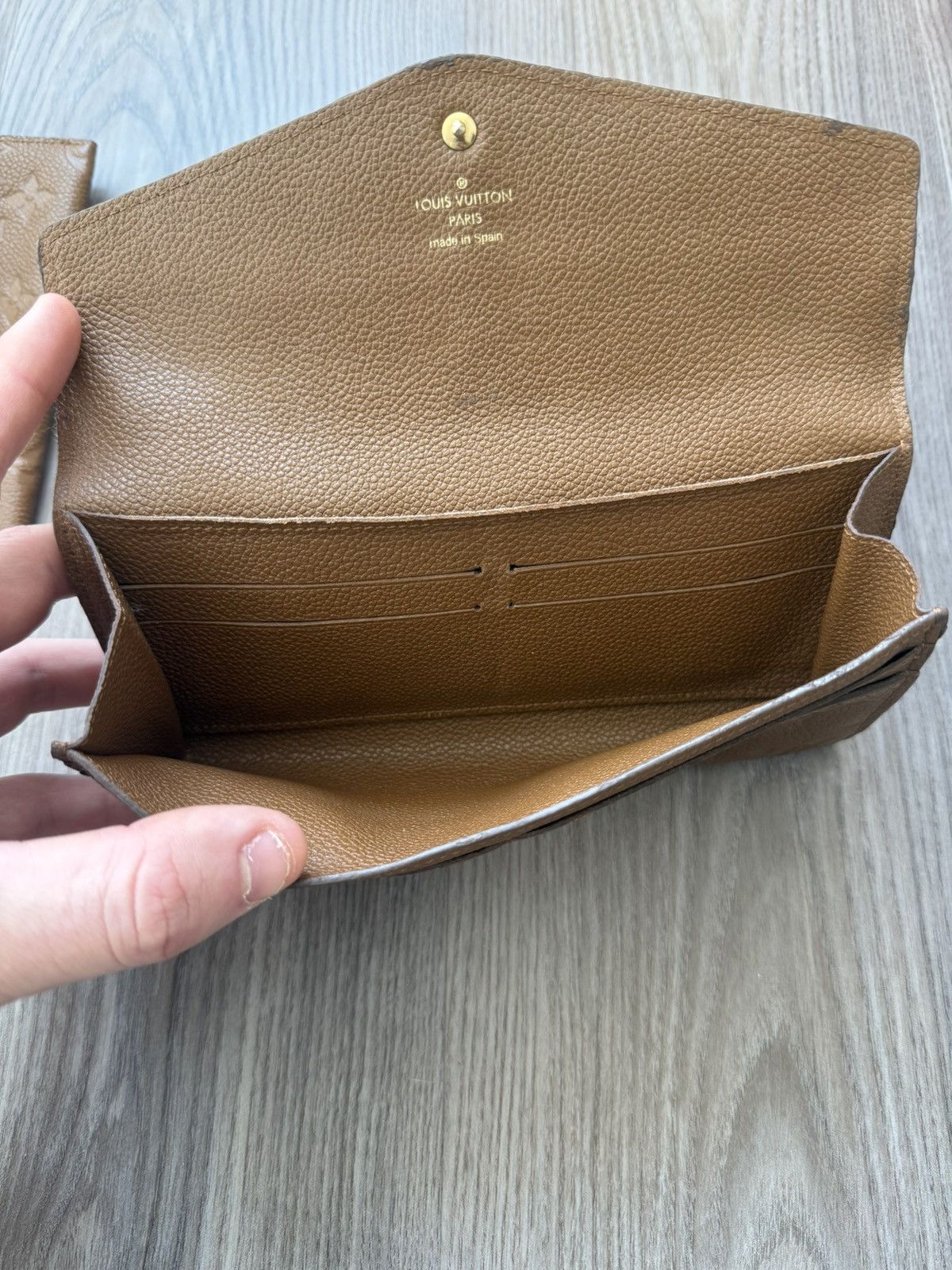 Louis Vuitton LV Havana Monogram Leather Empreinte Curieuse Wallet Size ONE SIZE - 8 Thumbnail