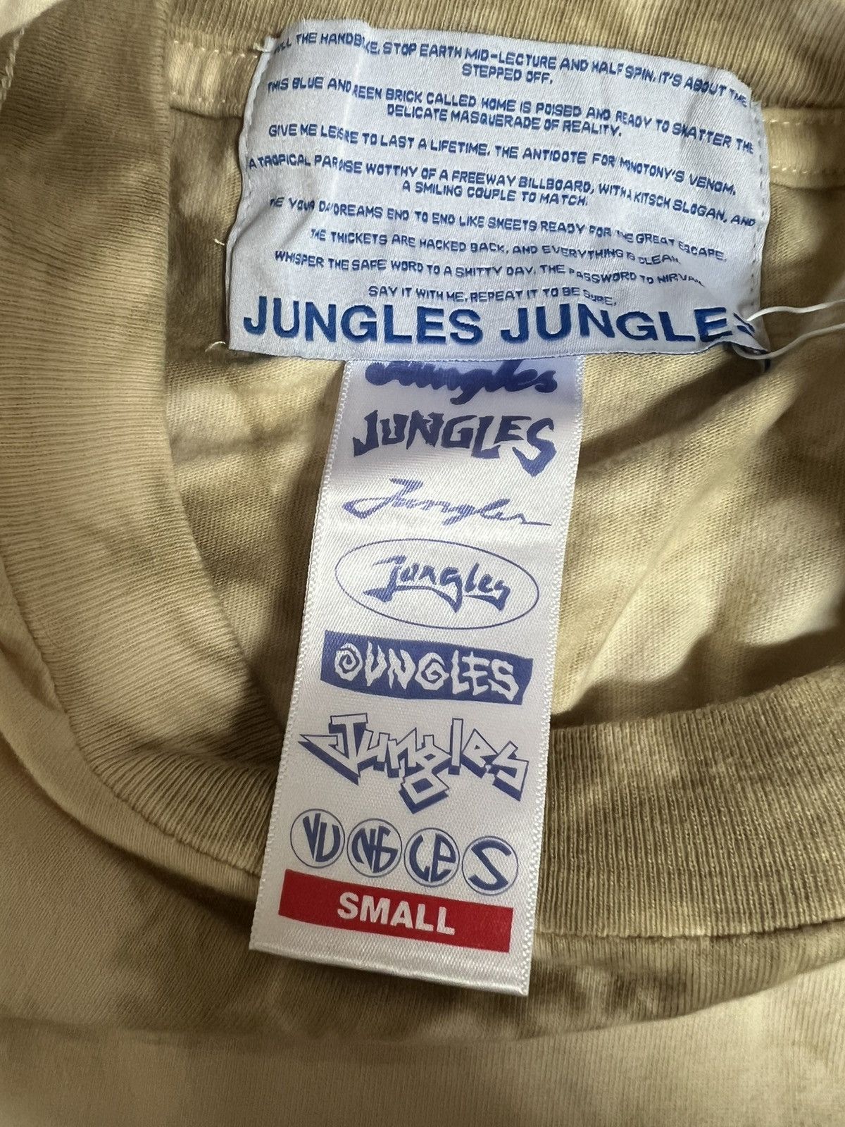 Jungles Jungles Desire Long Sleeve Tee Size US S / EU 44-46 / 1 - 6 Thumbnail
