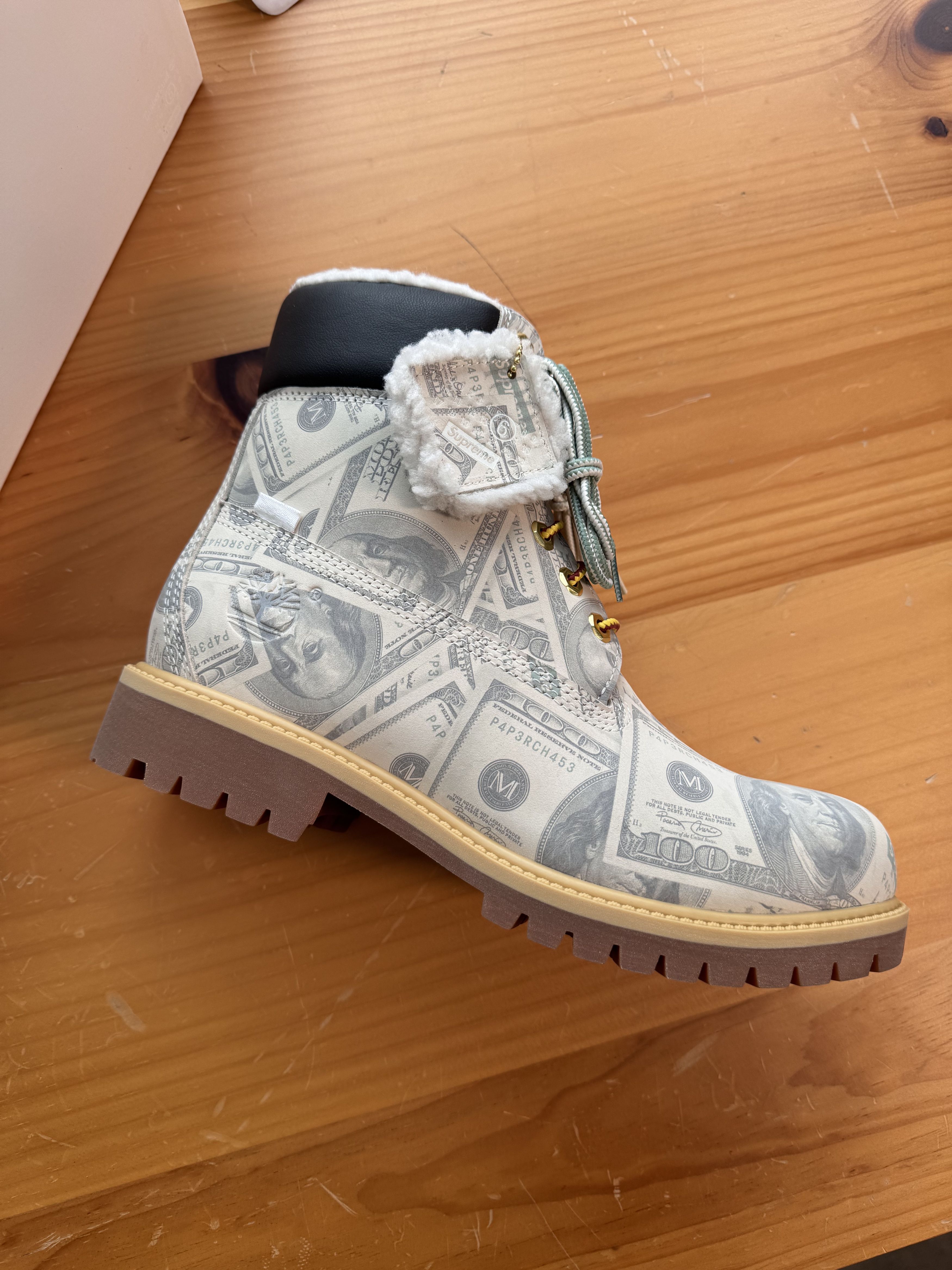 Maison Margiela × Supreme Supreme MM6 Maison Margiela Timberland Money Boots Size US 8.5 / EU 41-42 - 9 Thumbnail