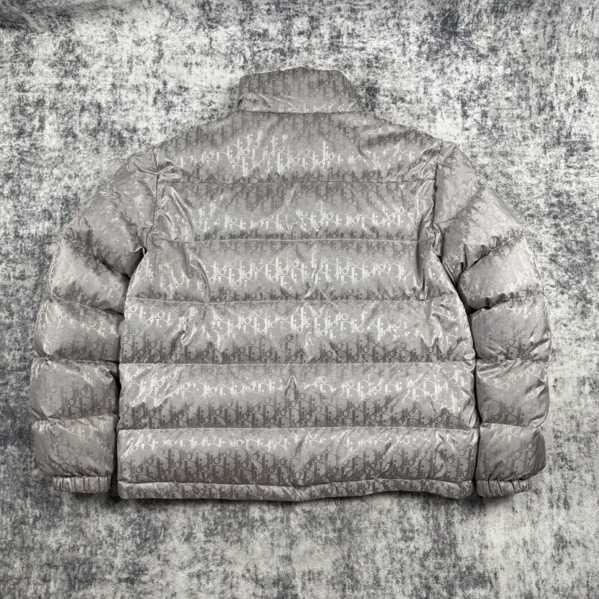 Dior Dior Oblique ‘Silver’ Down Jacket Size US XL / EU 56 / 4 - 5 Thumbnail