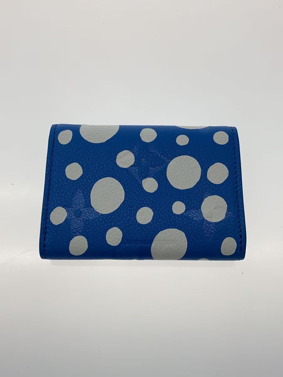Louis Vuitton Louis Vuitton Leather Polka Dot Coin Case Blue Size ONE SIZE - 2 Thumbnail