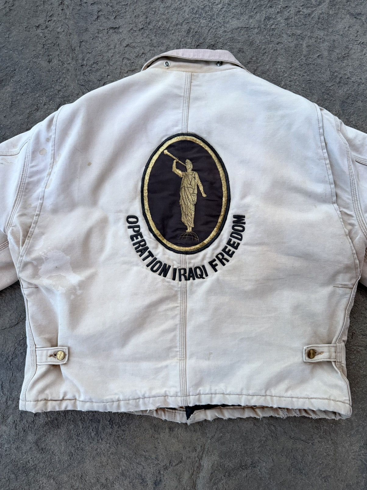 Carhartt Vintage Carhartt - Operation Iraqi Freedom Size US L / EU 52-54 / 3 - 1 Thumbnail