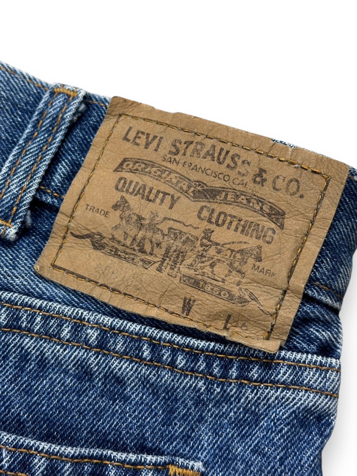 Levi's Vintage Clothing Vintage 80’s Levis 658 Orange Tab Blue Jeans Denim Pants W38 Size US 38 / EU 54 - 13 Thumbnail