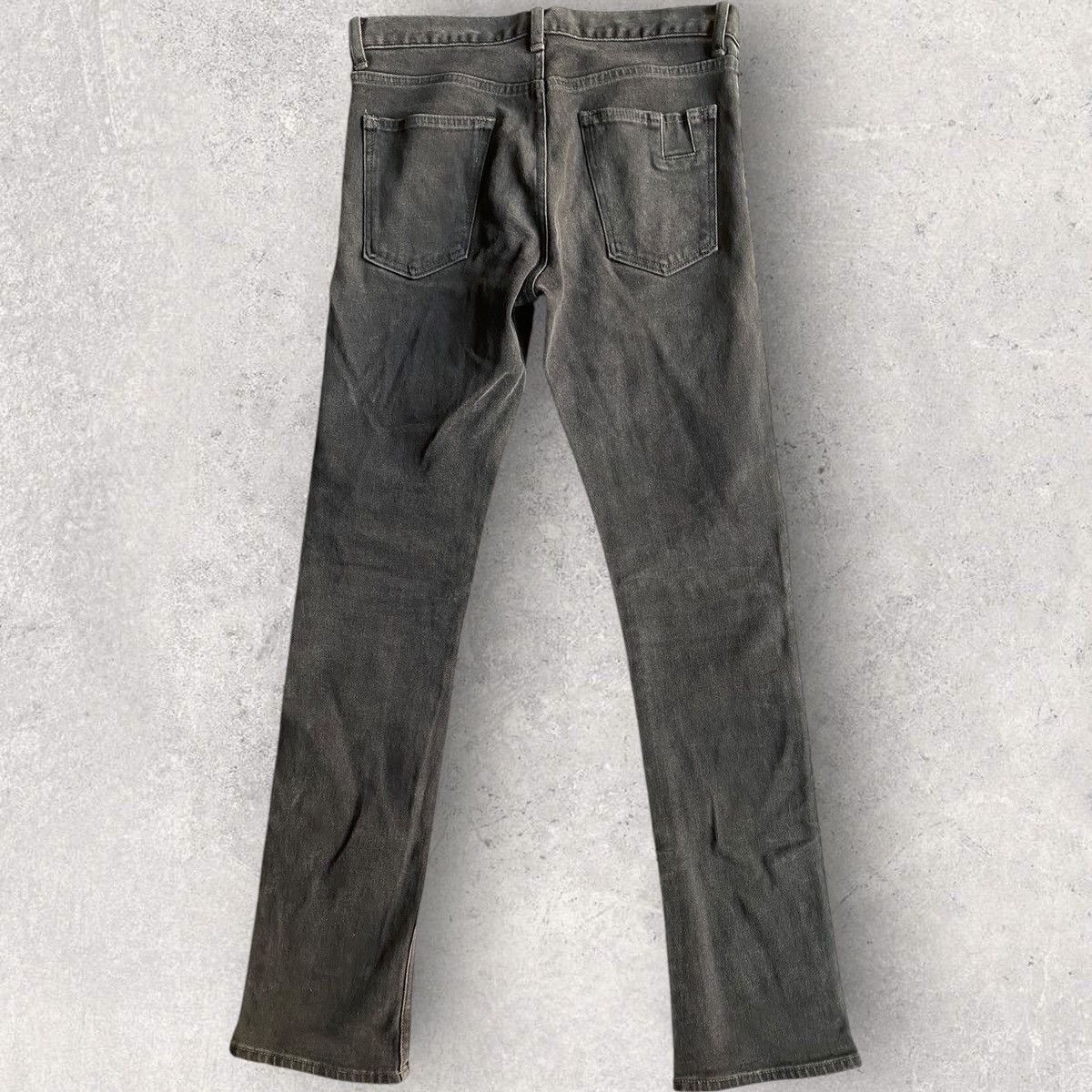 N.Hoolywood N.Hookywood Black Wash Bootcut Stretch Denim Size US 30 / EU 46 - 2 Thumbnail
