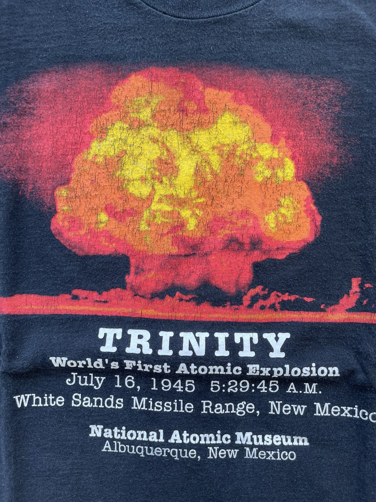 Arts & Science Vintage Trinity Nuclear Explosion Shirt XL Size US XL / EU 56 / 4 - 3 Thumbnail