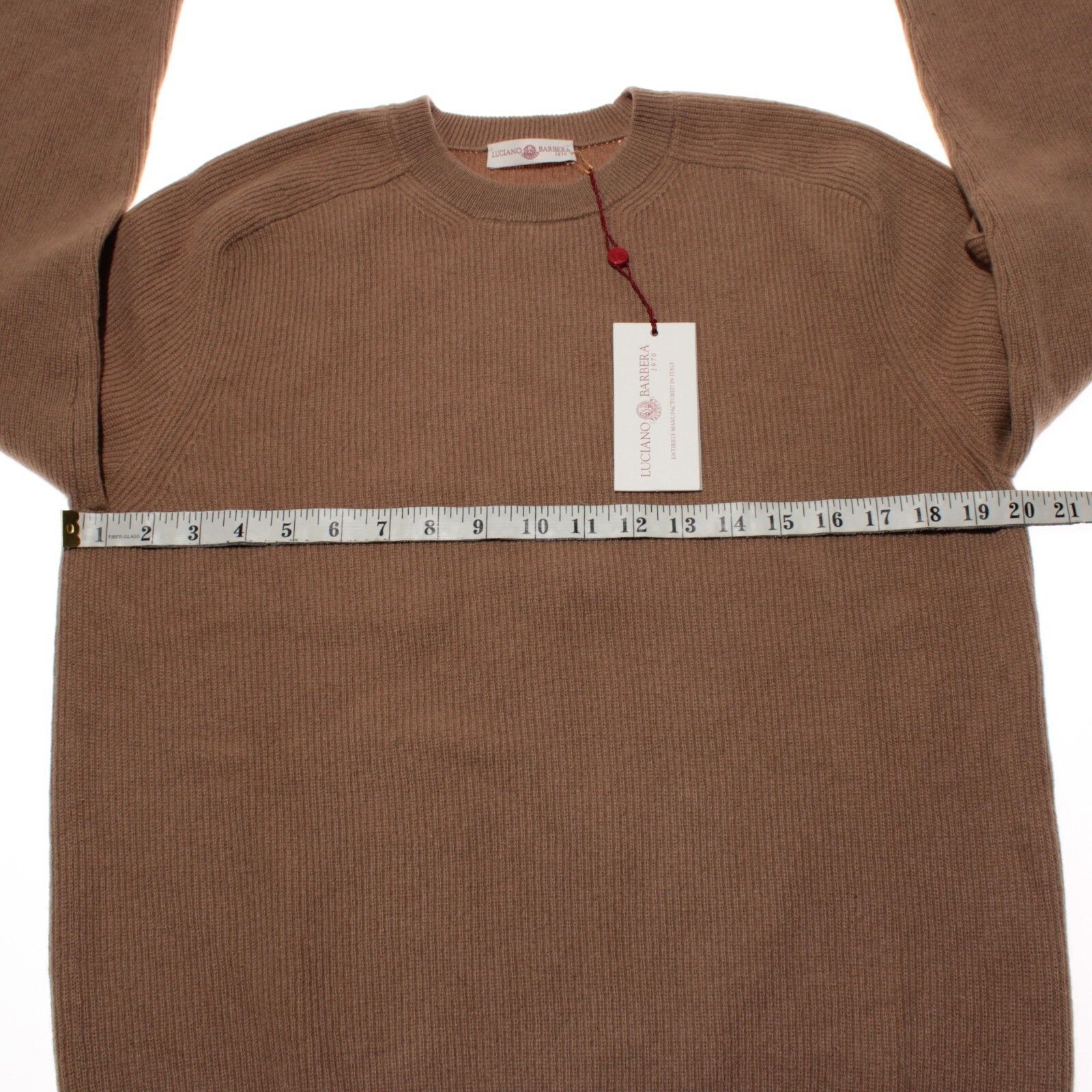 Luciano Barbera Luciano Barbera Sweater Size US M in Brown Size US M / EU 48-50 / 2 - 5 Thumbnail
