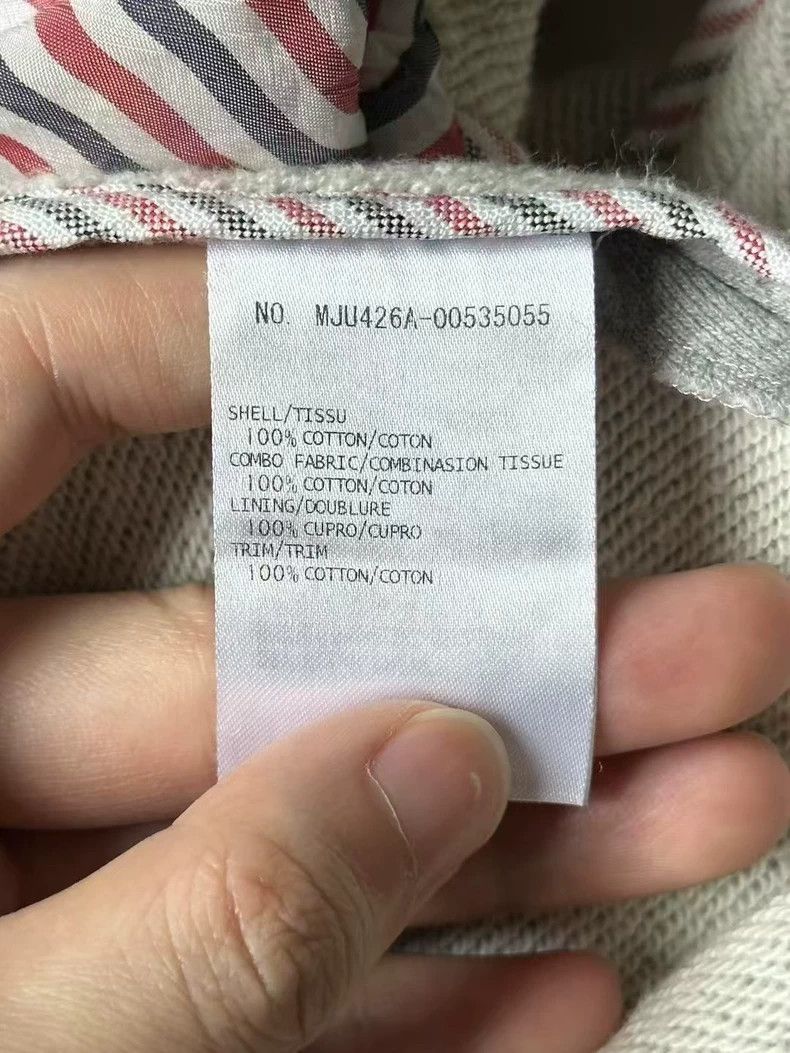 Thom Browne Thom Browne size1 Grey dress with a white collar Size 40S - 4 Thumbnail