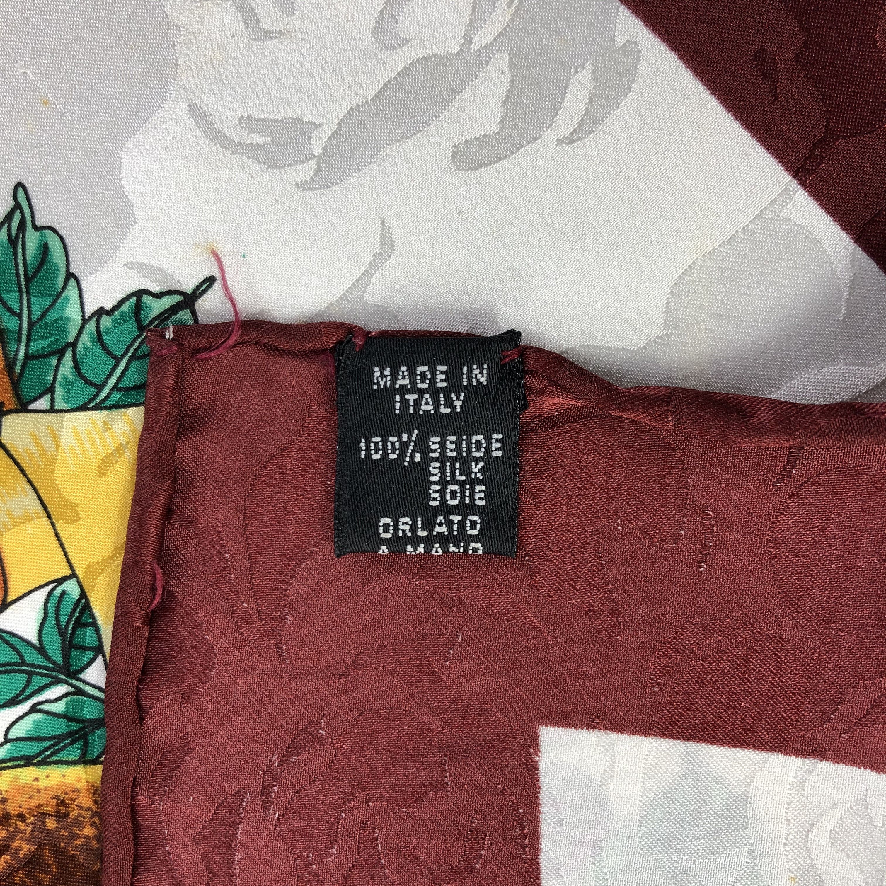 Vintage Vintage Silk Scarf Size ONE SIZE - 5 Thumbnail
