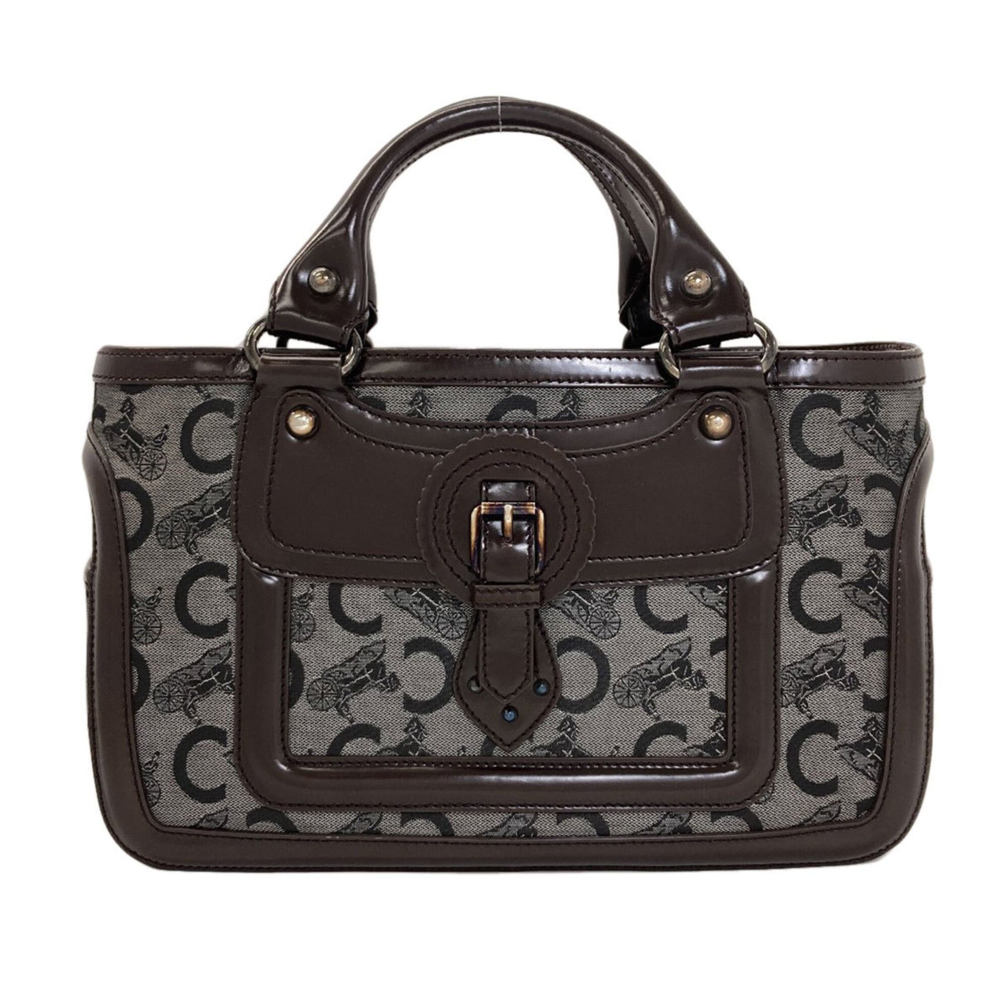 Celine Celine Boogie Bag C Sulky Handbag Leather/Canvas Women's CELINE Size ONE SIZE - 1 Thumbnail