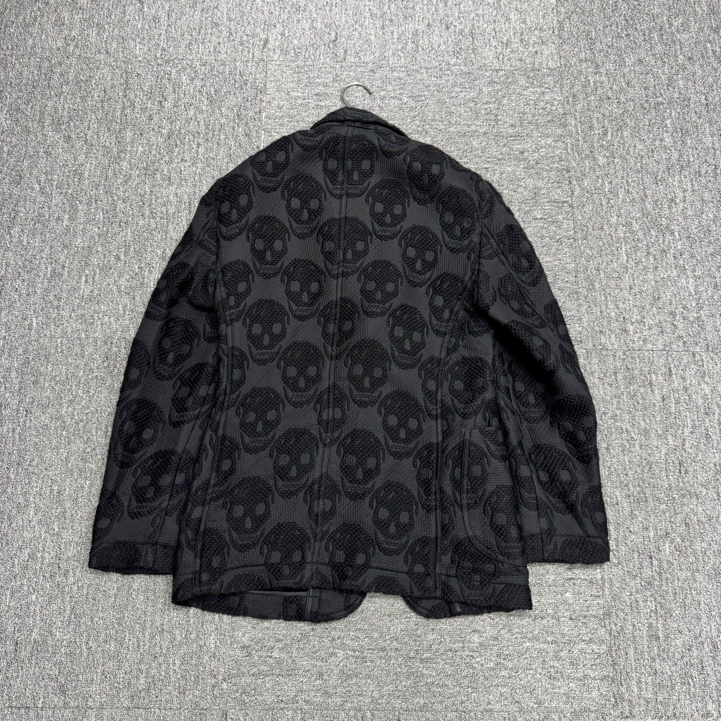 Alexander McQueen Alexander Mcqueen Skull All Over Print Wool Blazer 44 Size 44R - 5 Thumbnail