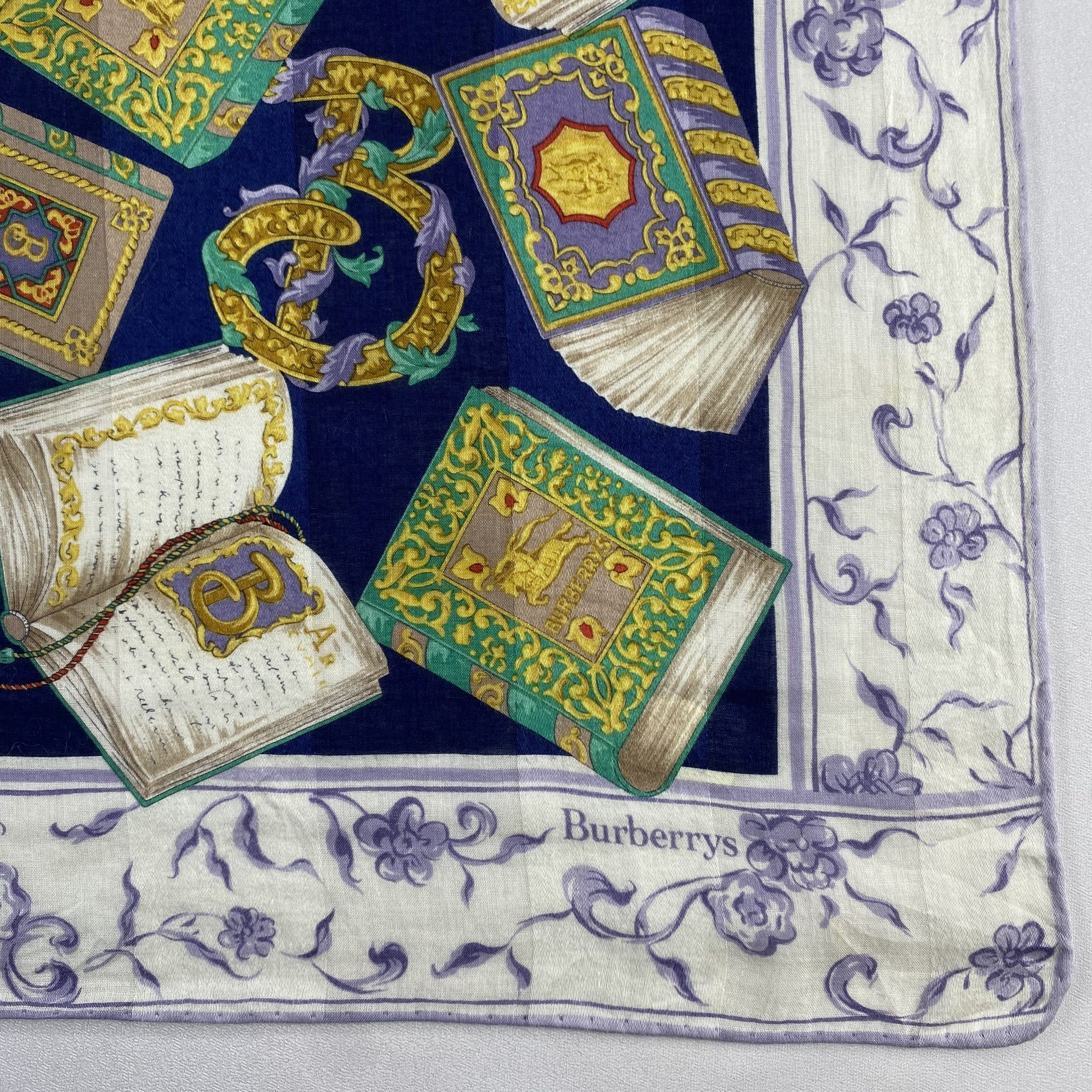 Burberry × Vintage Burberry Handkerchief / Neckerchief / Bandana-P1738 Size ONE SIZE - 3 Thumbnail