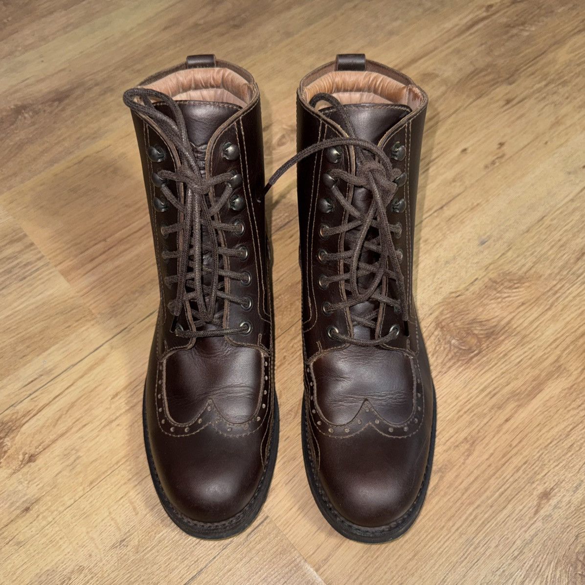 THE ROKKER COMPANY Rokker Racer Boots Western Wesco Wings Danner Size US 9 / EU 42 - 2 Thumbnail