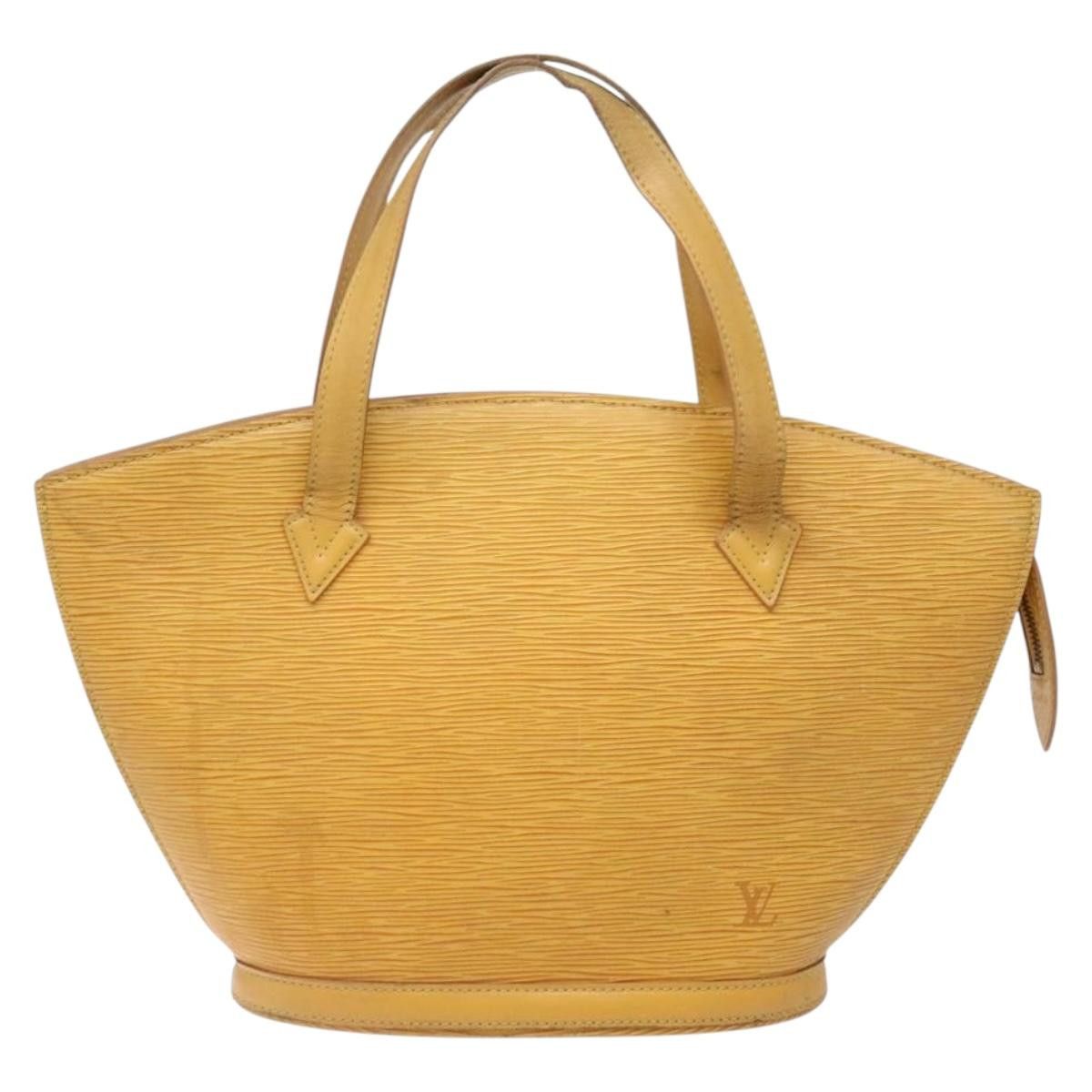 Louis Vuitton LOUIS VUITTON Epi Saint Jacques Hand Bag Yellow M52279 Size ONE SIZE - 2 Thumbnail