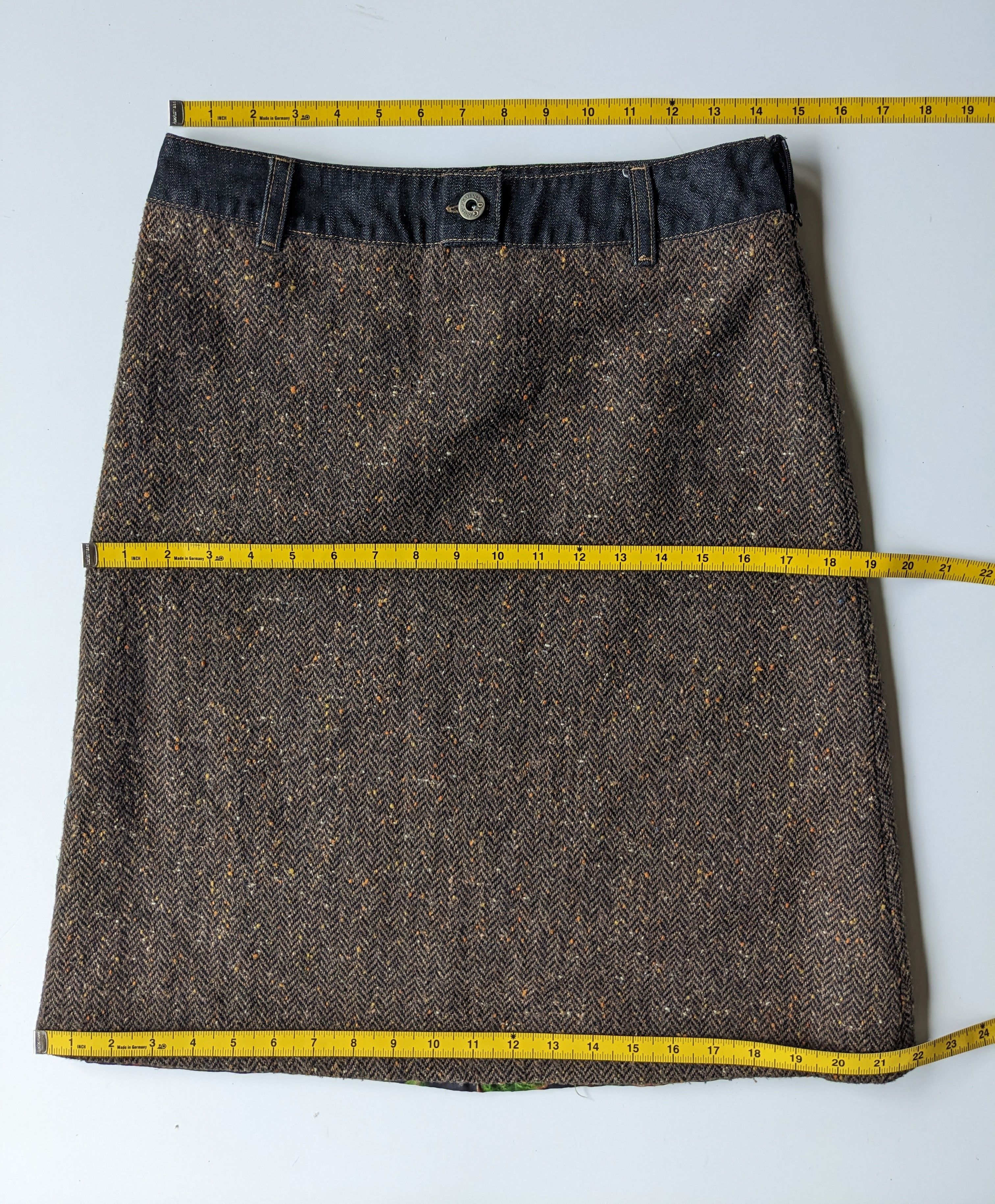 Dolce & Gabbana Dolce & Gabbana floral wool mini midi skirt Size 29" - 10 Thumbnail