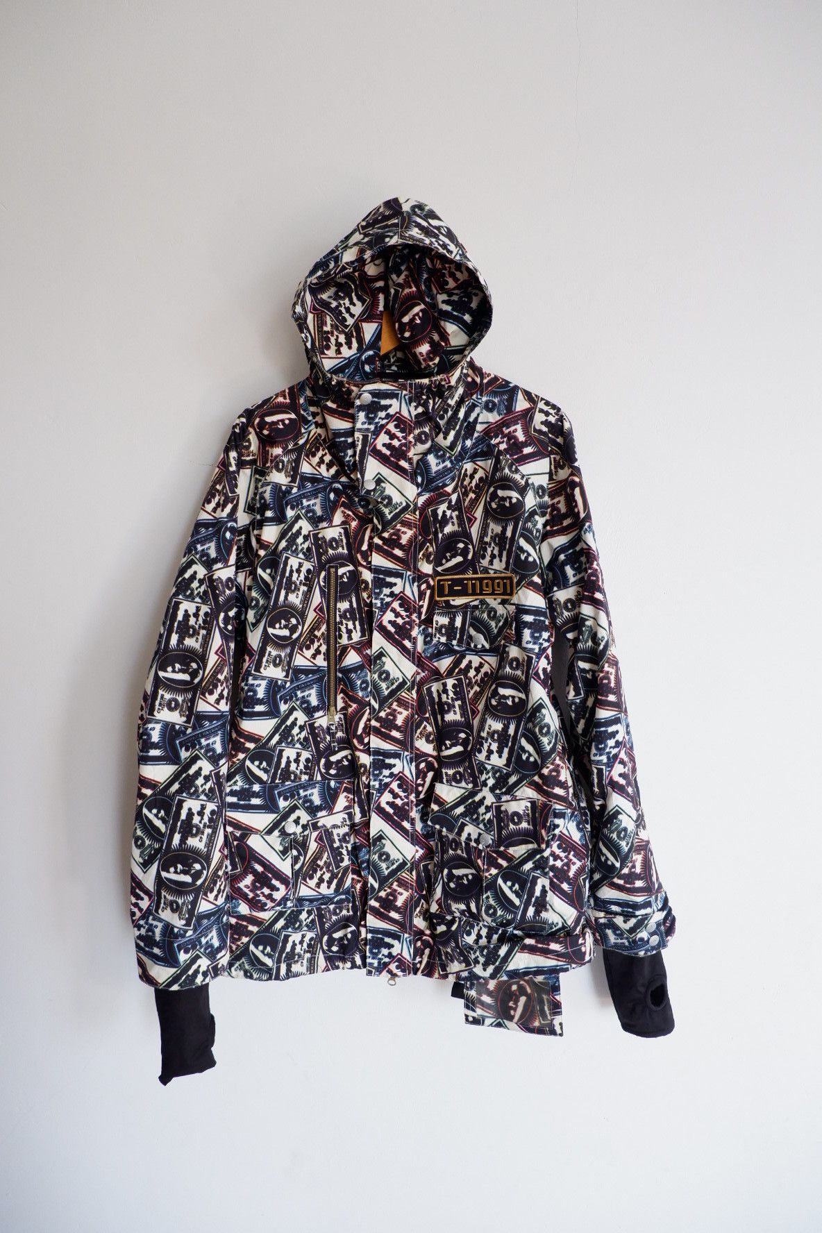 Hysteric Glamour Vintage Gush Printed Snowboards Jacket Size US L / EU 52-54 / 3 - 1 Thumbnail