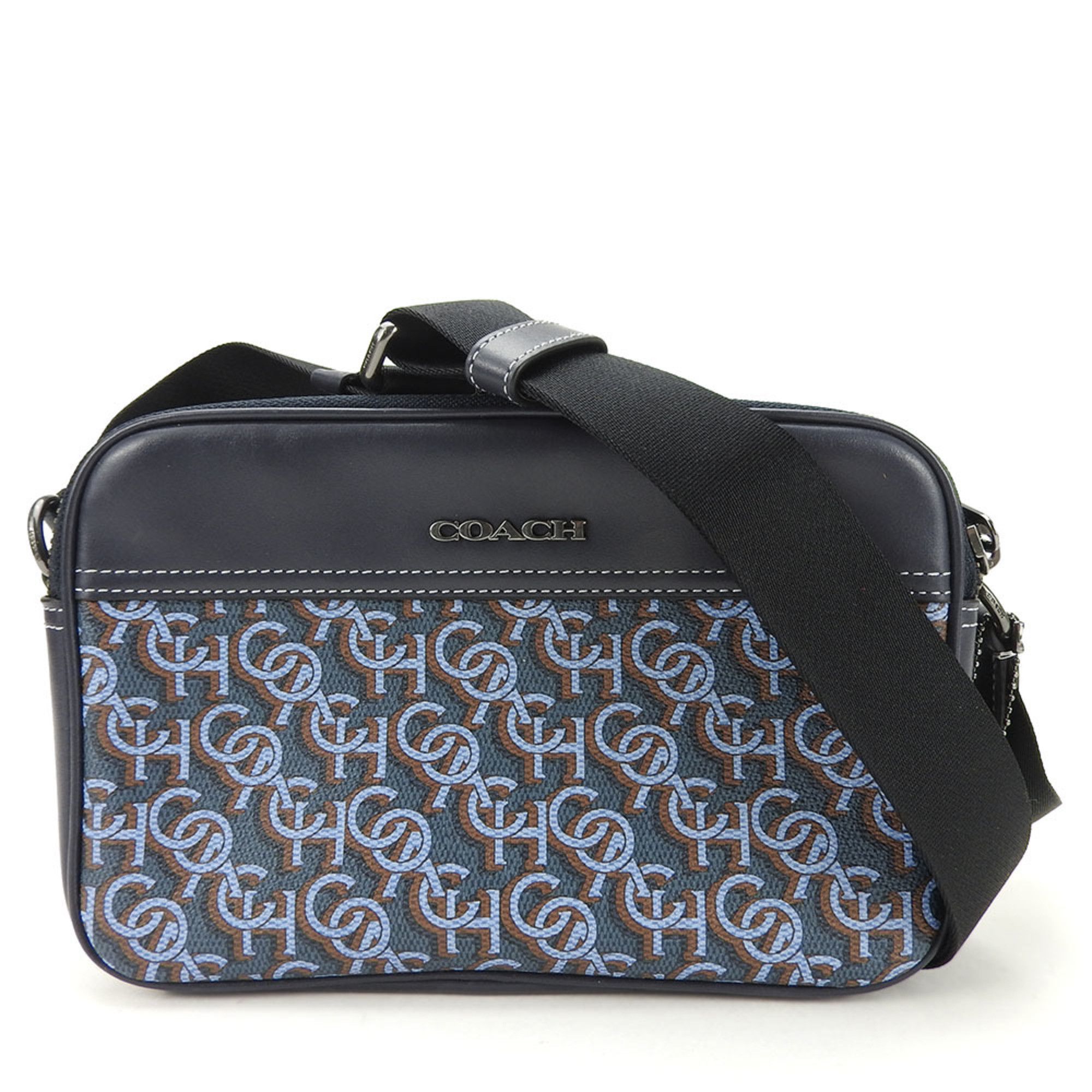 image of Coach Graham Shoulder in Navy, Women's