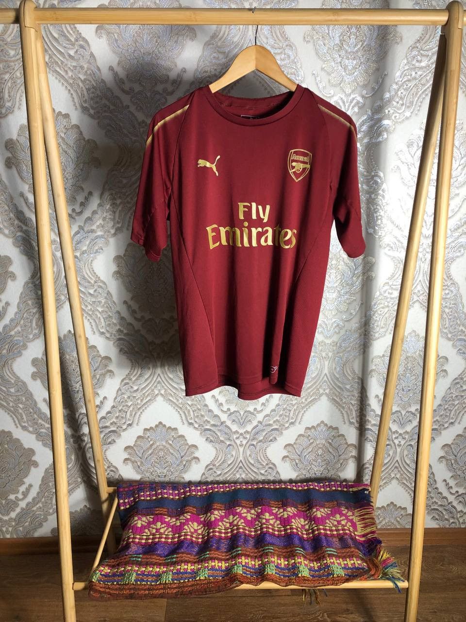 Vintage VERY RARE PUMA FC ARSENAL LONDON ENGLAND SOCCER JERSEY 90s Size US M / EU 48-50 / 2 - 1 Thumbnail