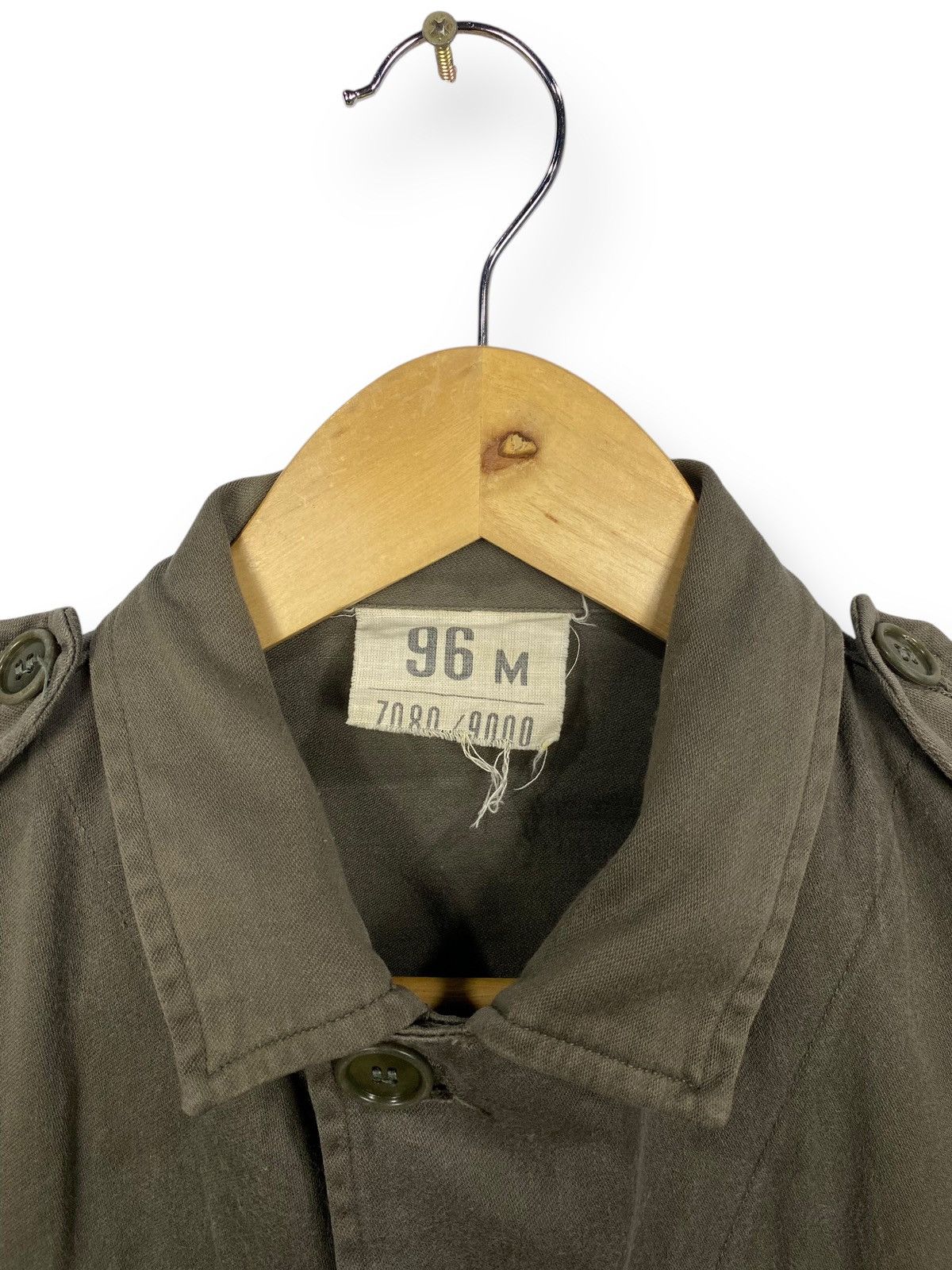 Vintage Vintage 80s 1984 Sapivog Uxegney Army Military Jacket. #D10 Size US M / EU 48-50 / 2 - 3 Thumbnail