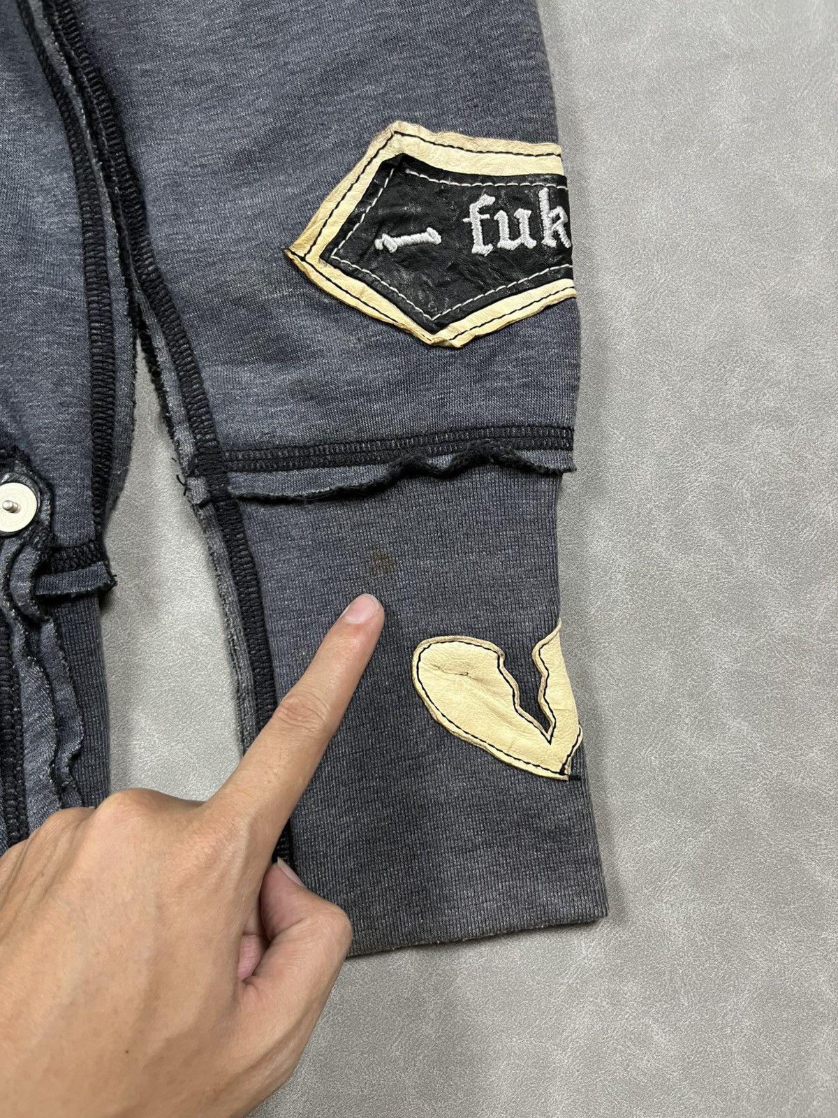 If Six Was Nine RARE syc fuk skeleton zip hoodie Size US S / EU 44-46 / 1 - 21 Thumbnail