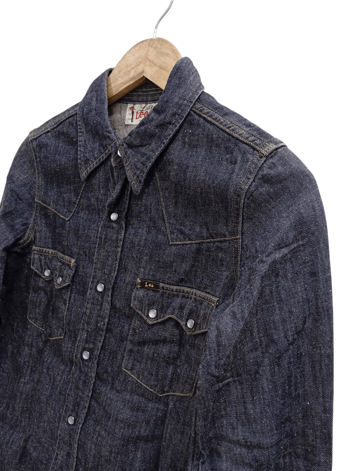 Lee × Vintage 🔥🔥Lee Riders Lady Denim Shirt Size M / US 6-8 / IT 42-44 - 11 Thumbnail