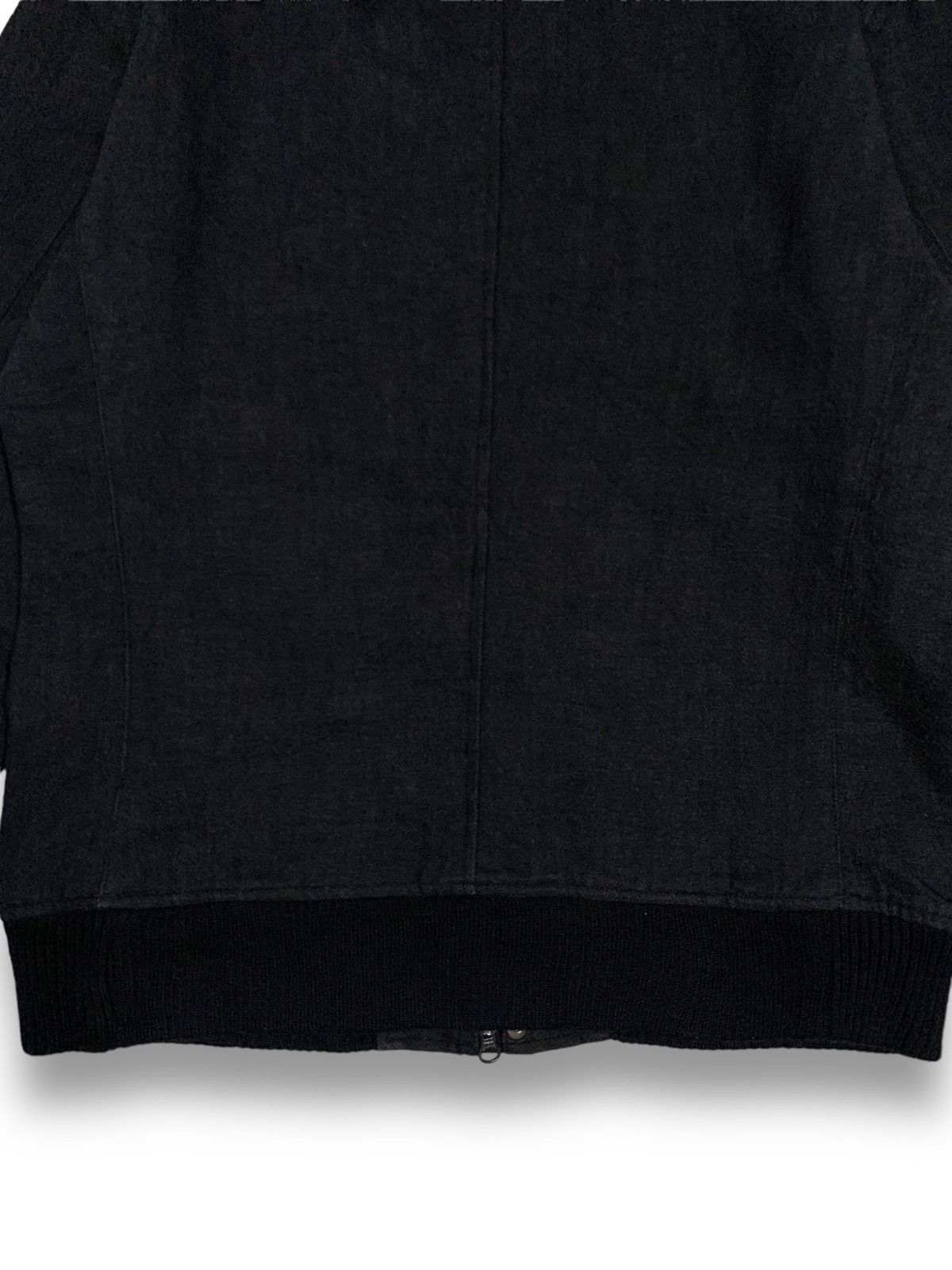 14th Addiction Vintage Michel Klein Homme Paris Denim FauxFur Hooded Jacket Size US M / EU 48-50 / 2 - 16 Thumbnail