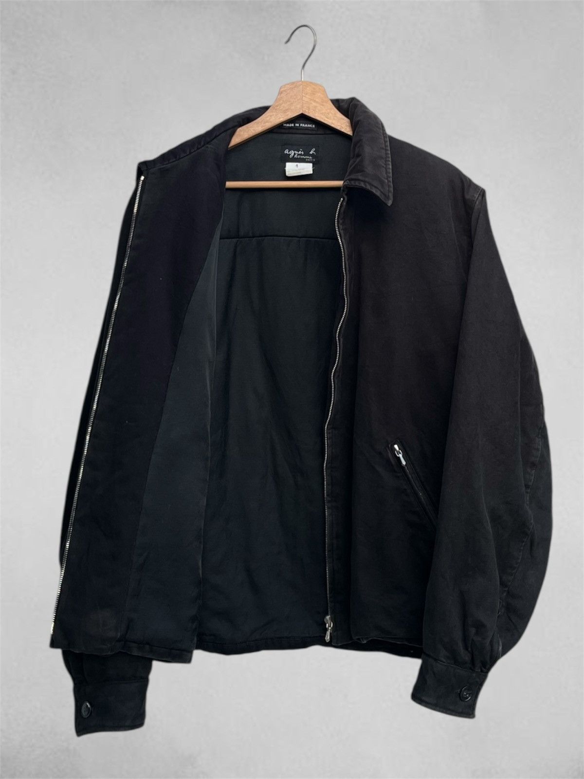 agnes b. 90s Agnes B. Homme Cotton Swing Jacket Made in France