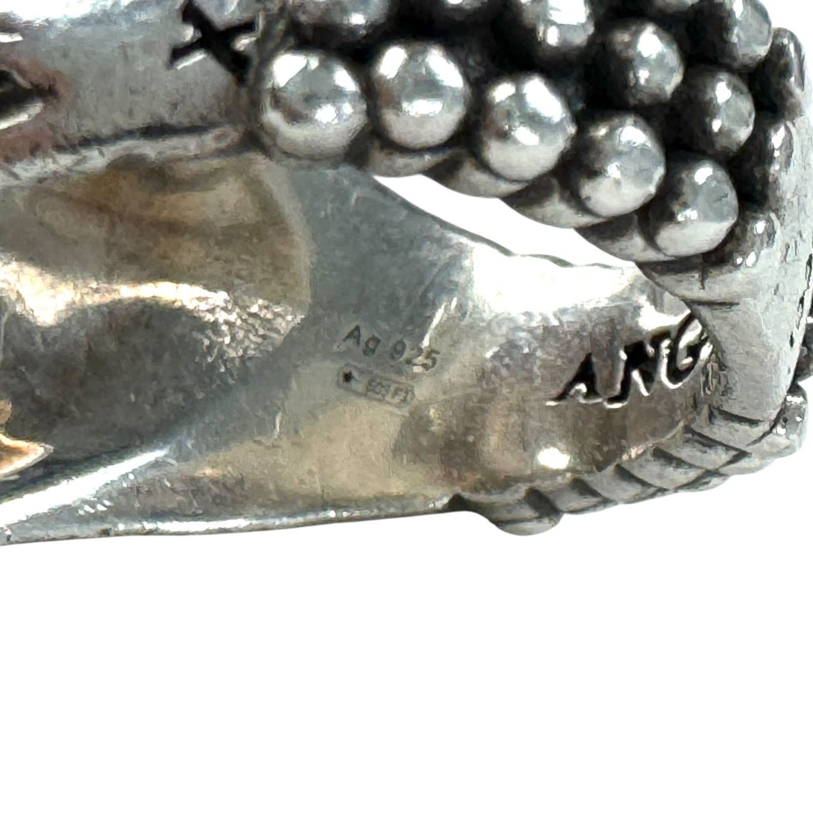 Gucci Gucci Anger Forrest Wolf Head Ring Size ONE SIZE - 10 Thumbnail